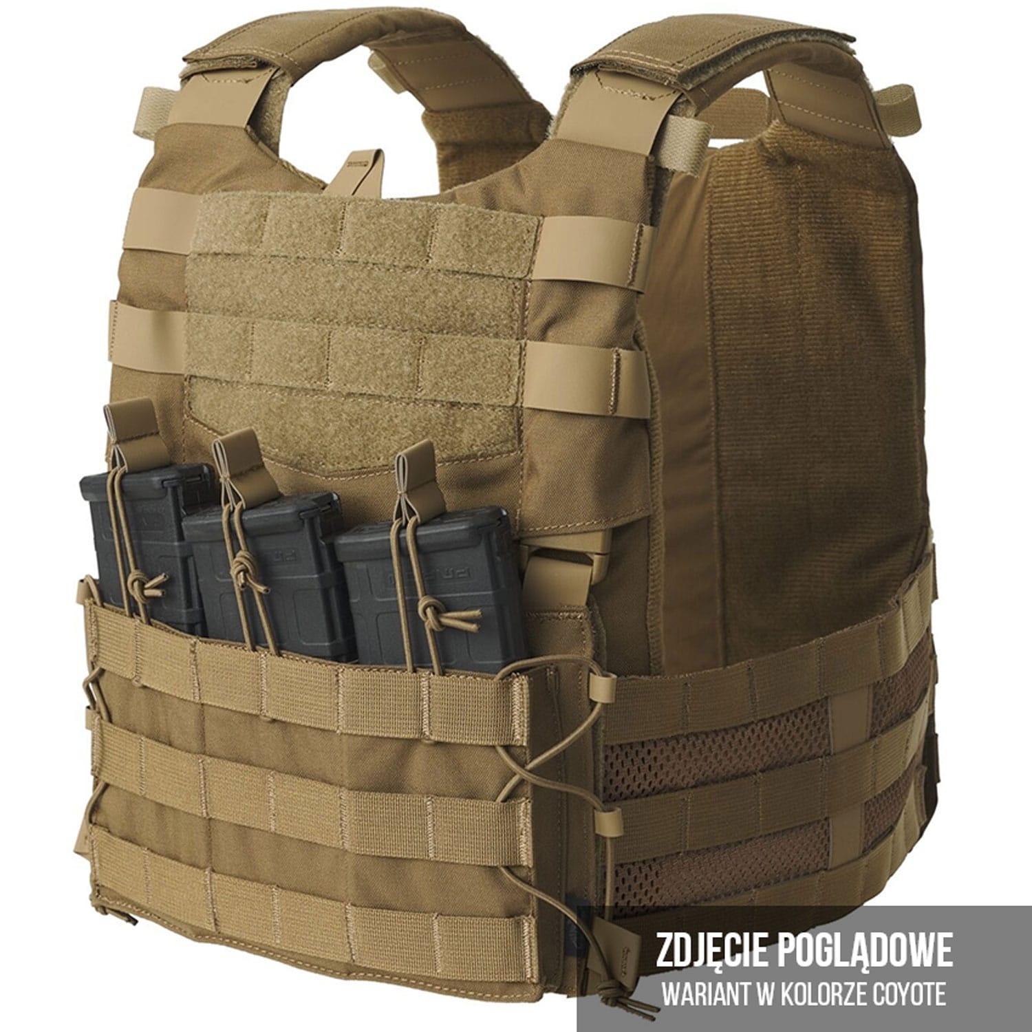 Modulární taktická vesta Helikon-Tex Guardian Military Set MultiCam Black – pro desky M