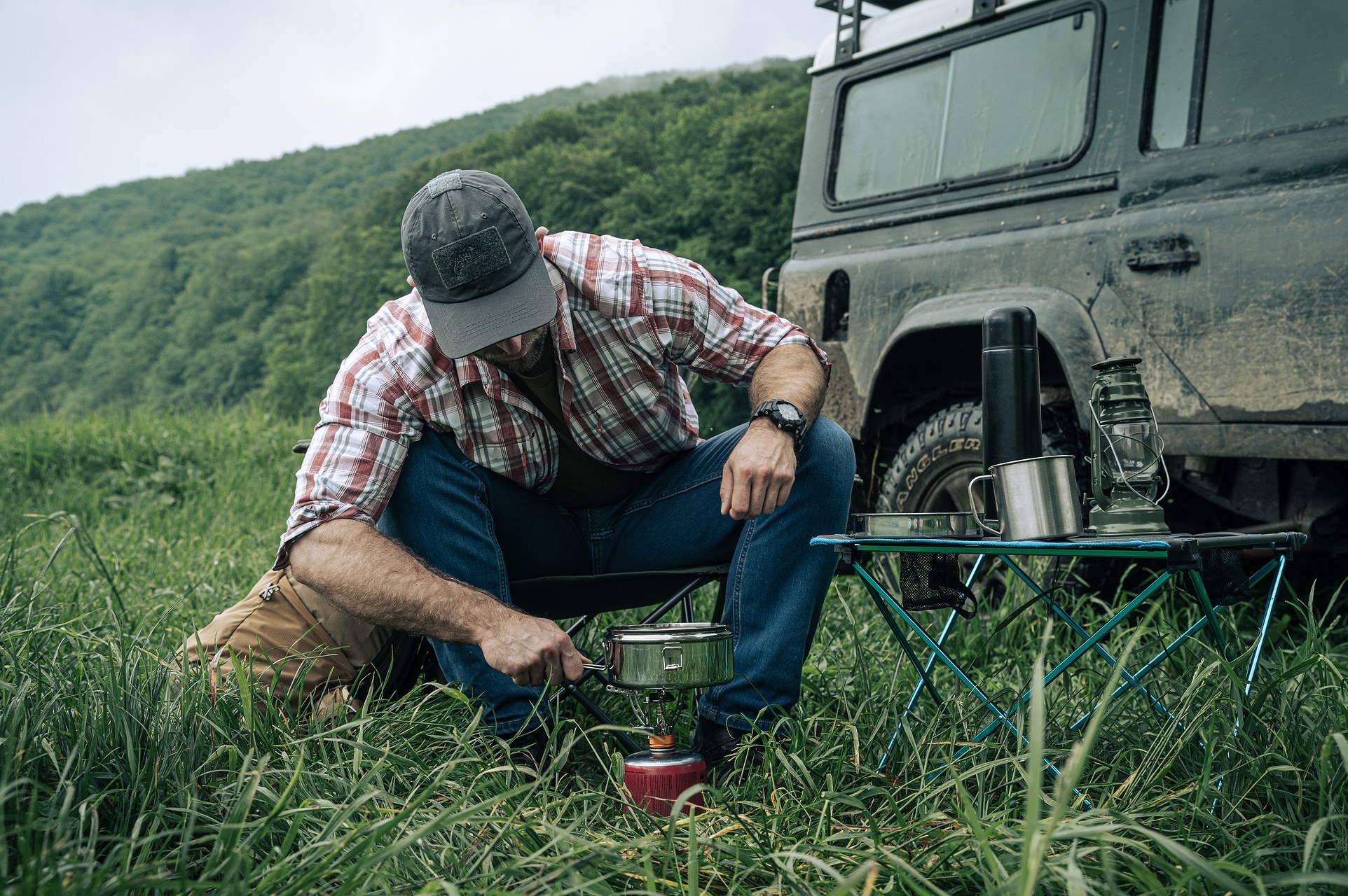 Hliníkový ešus Badger Outdoor 3Steelcook 3-dílný