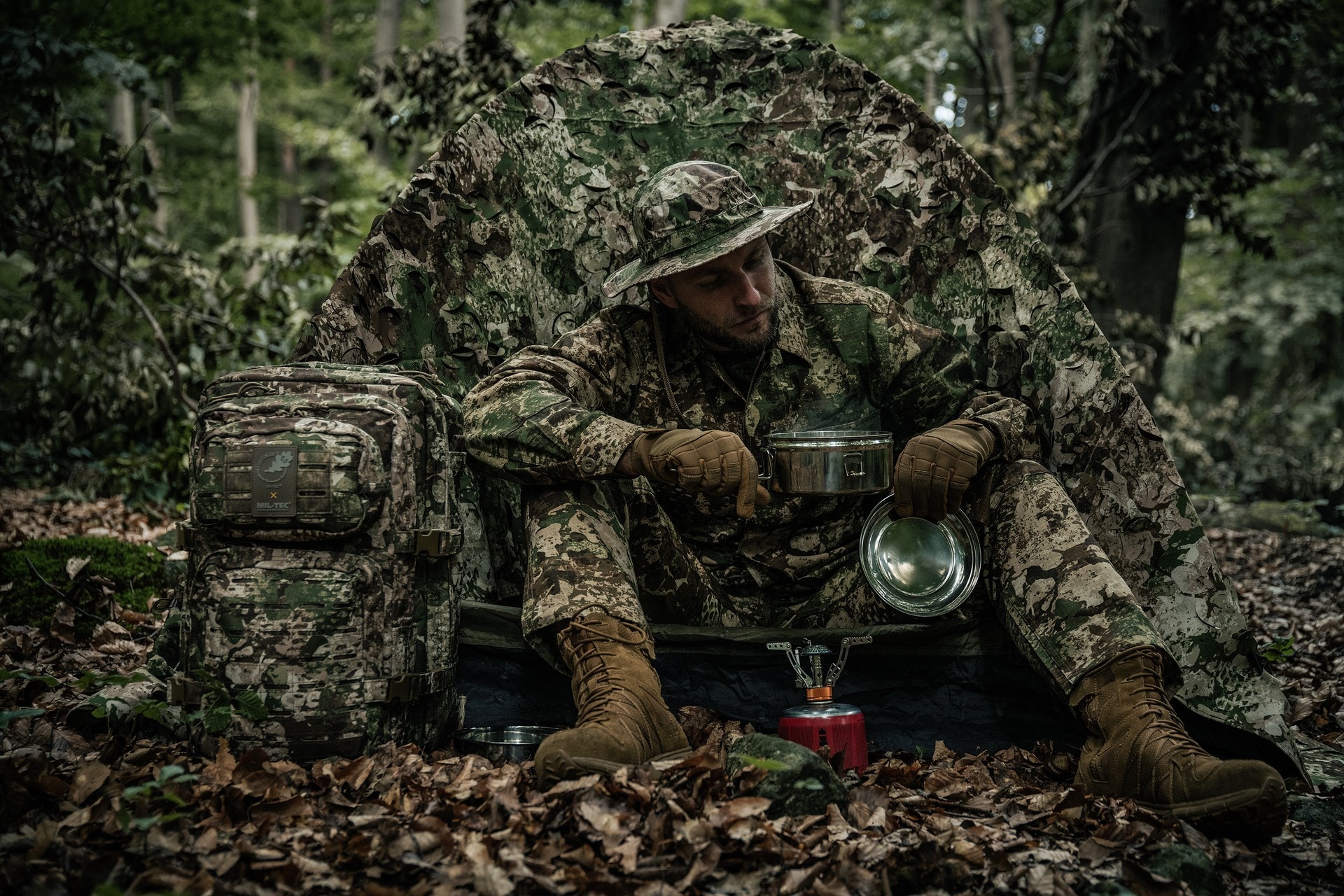 Hliníkový ešus Badger Outdoor 3Steelcook 3-dílný