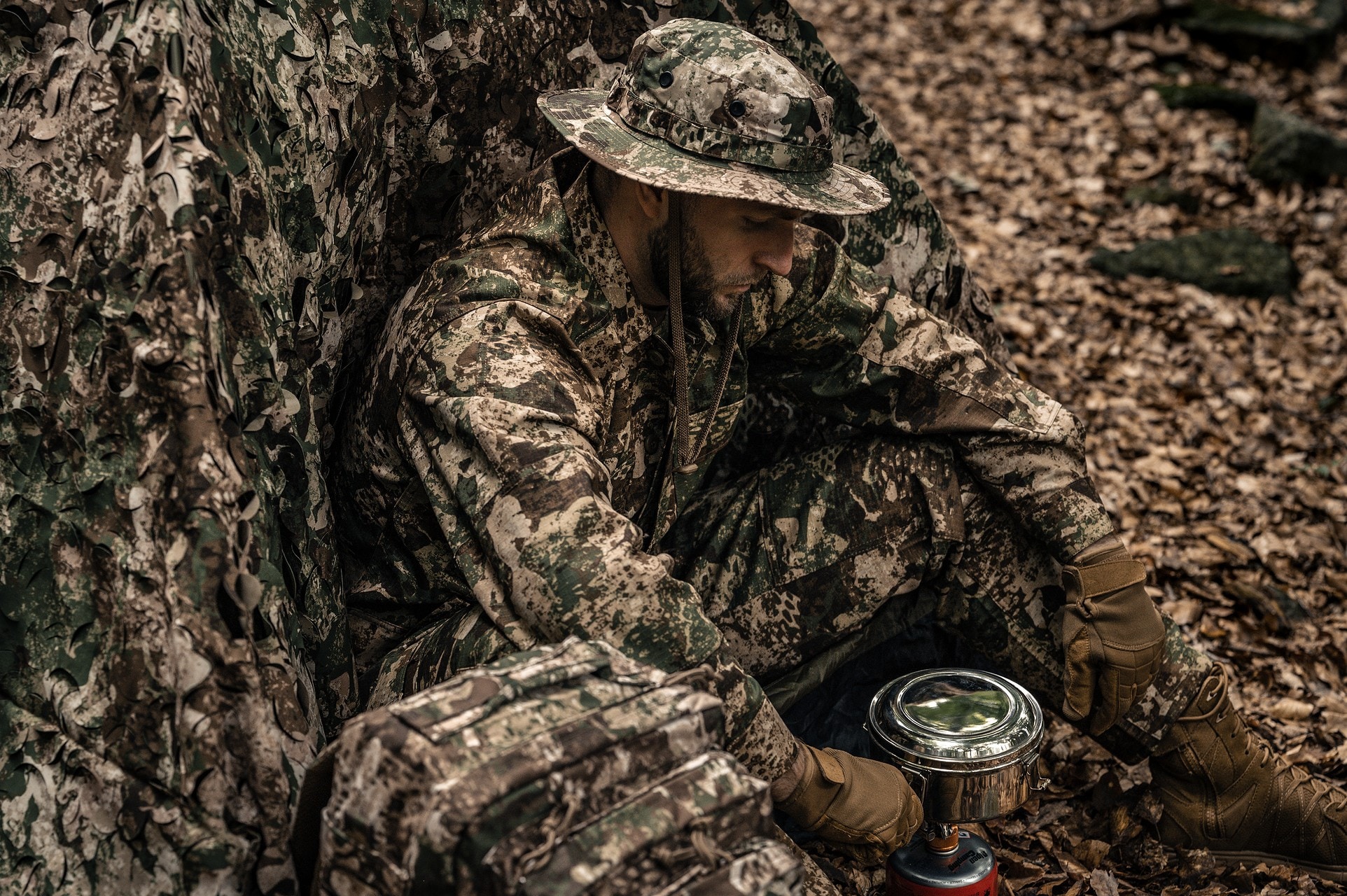 Hliníkový ešus Badger Outdoor 3Steelcook 3-dílný