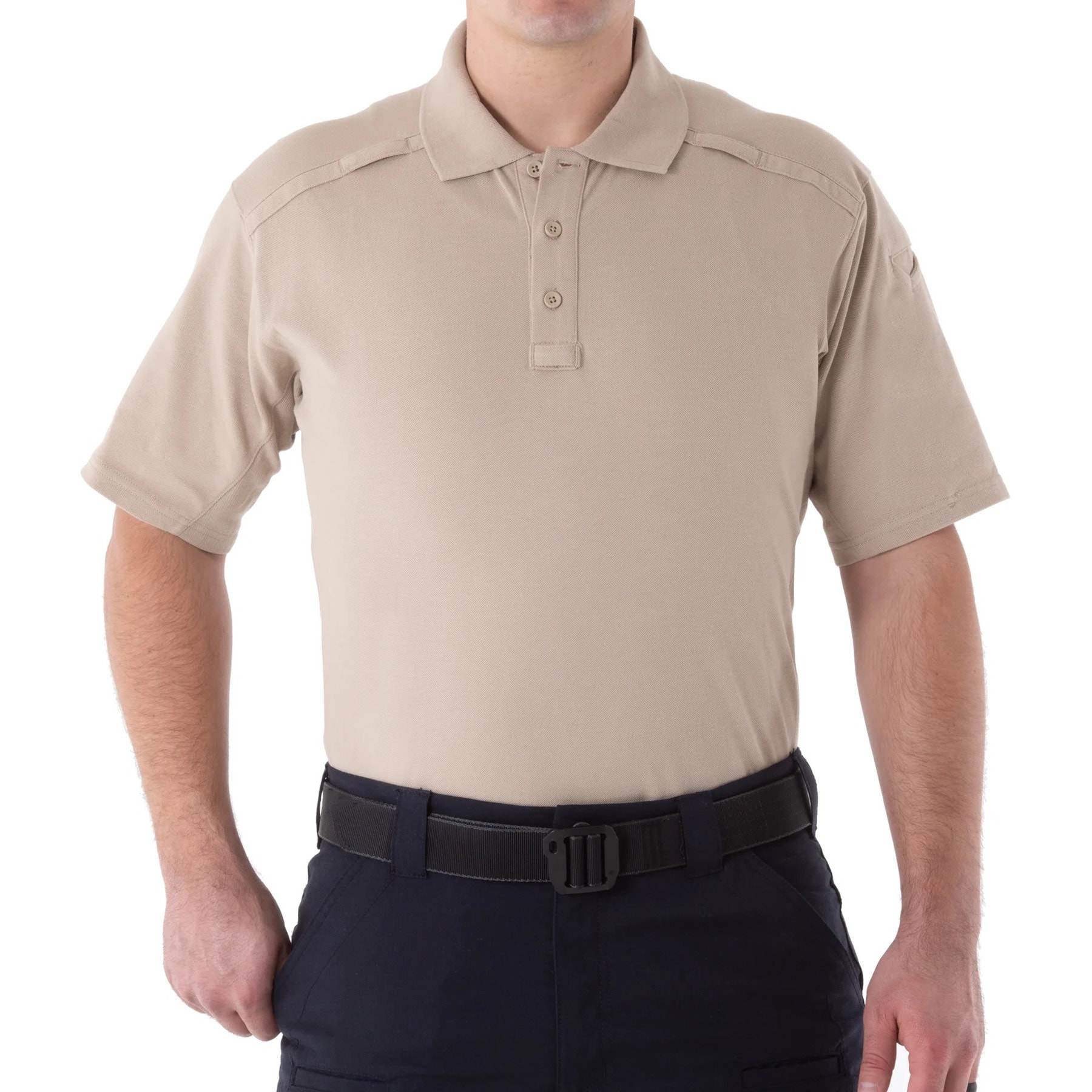 Polo tričko First Tactical Cotton - Khaki