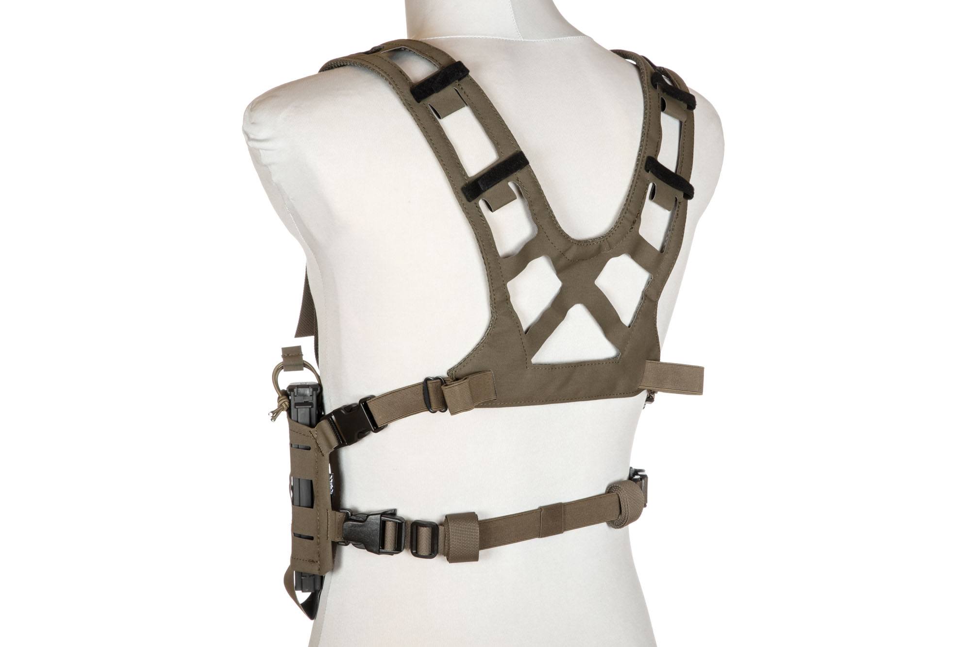Taktická vesta Primal Gear Laser Chest Rig Thyla - olivová