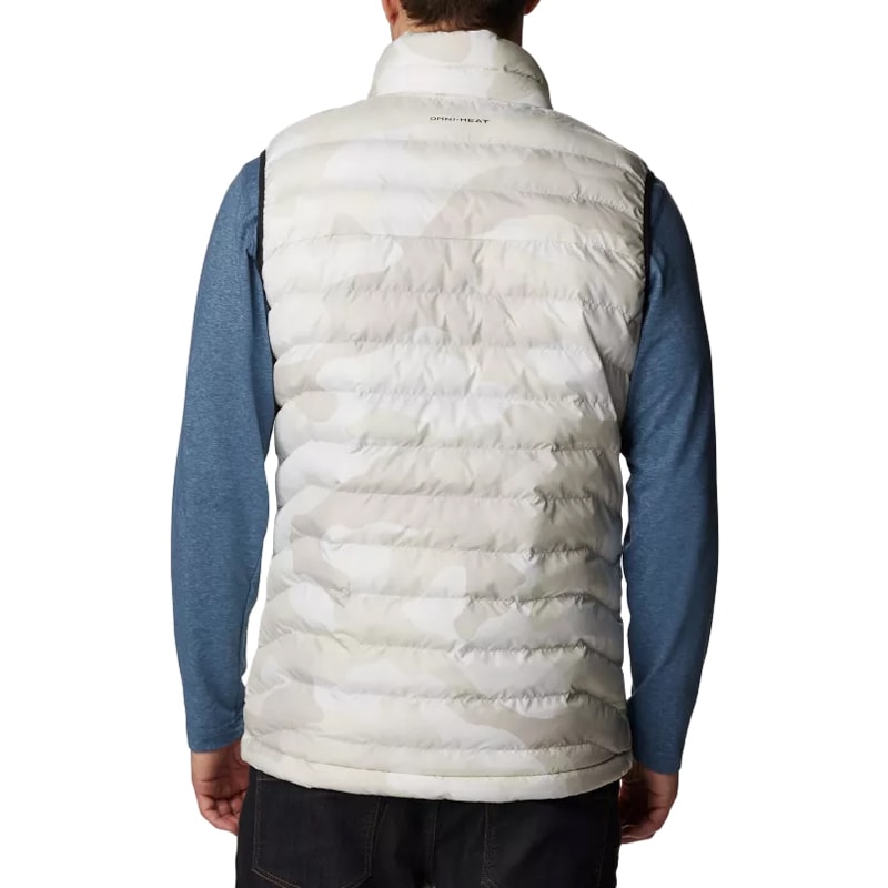 Bezrukávová vesta Columbia Powder Lite Vest – Dark Stone Mod Camo Print
