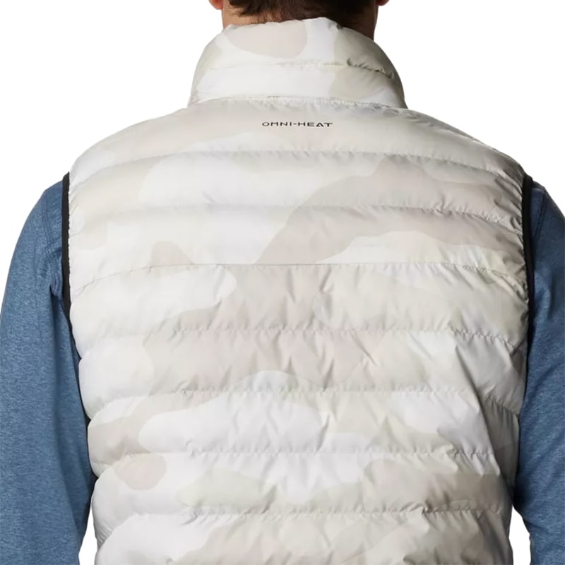 Bezrukávová vesta Columbia Powder Lite Vest – Dark Stone Mod Camo Print