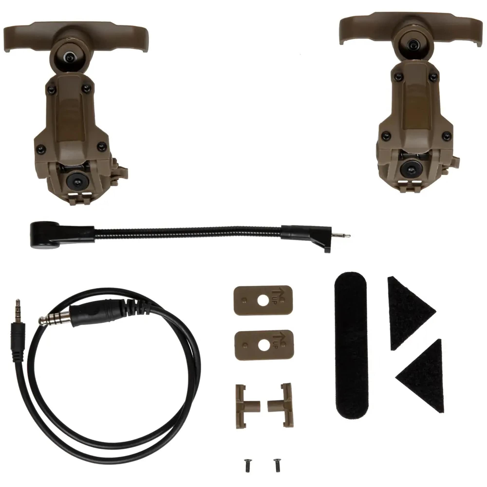 Aktivní chrániče sluchu Specna Arms HD-17 Gen 6 - Coyote Brown