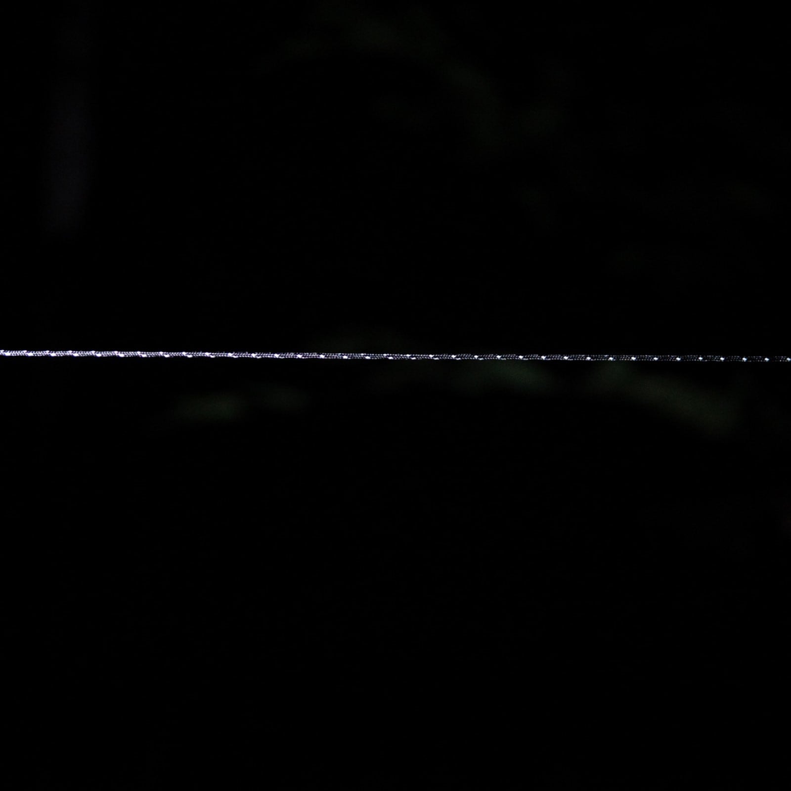 Závěs na stan TigerWood Reflective Silk 10 m - Black