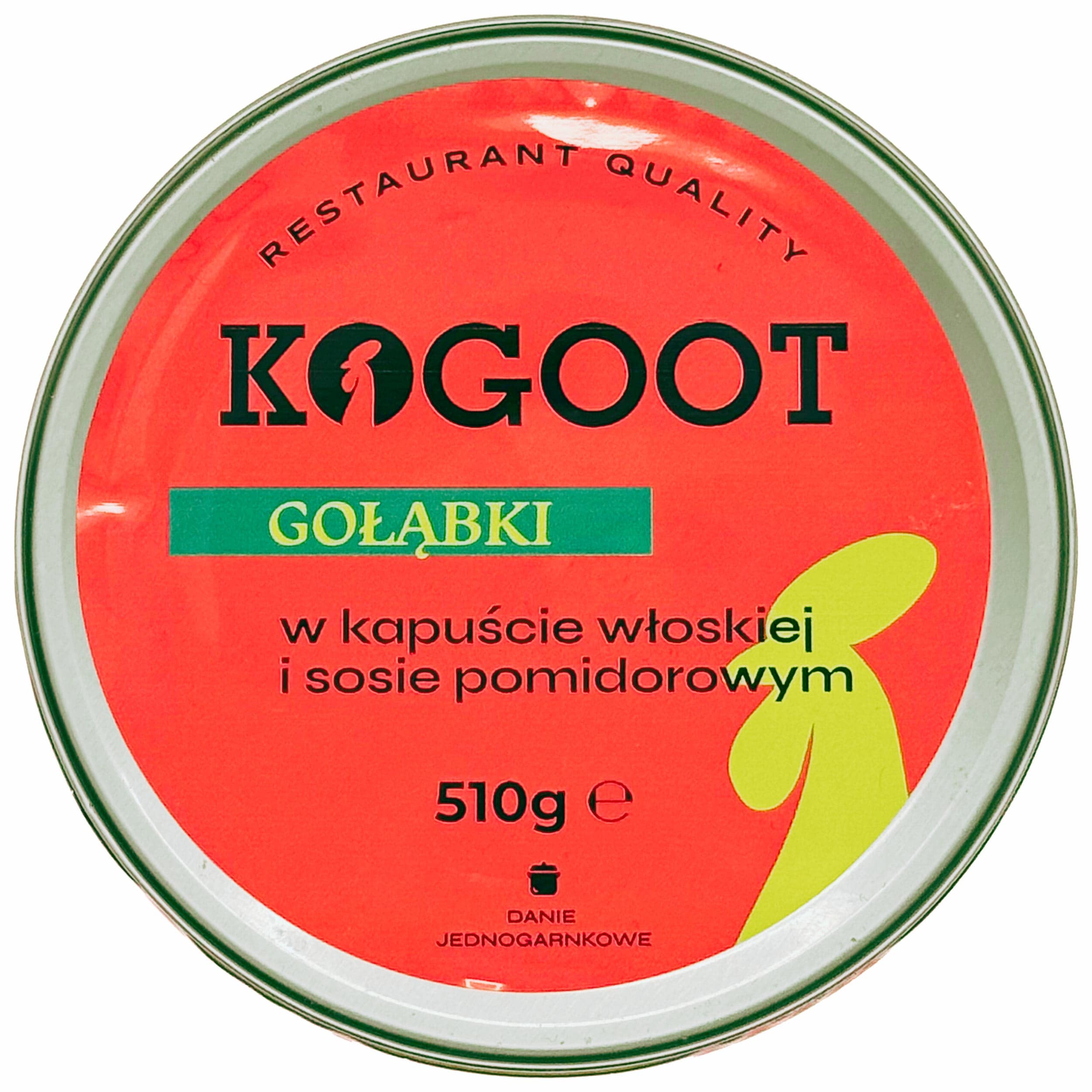 Konzervované potraviny Kogoot – Plněné zelí v italském zelí a rajčatové omáčce 510 g