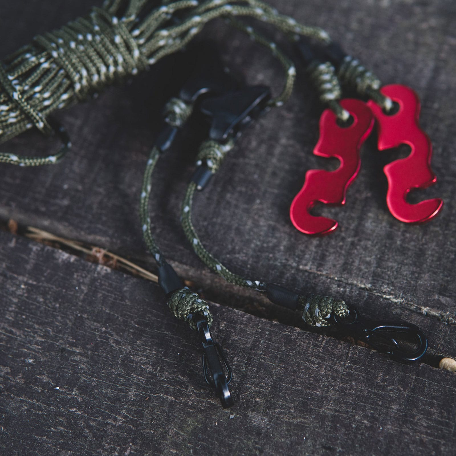 Závěs na stan Tigerwood Reflective Green Silk 7 m