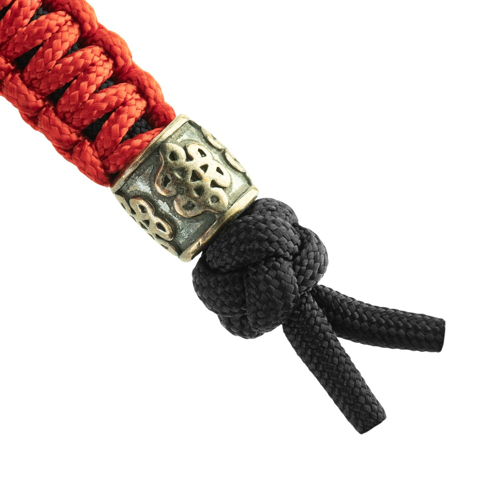 Přívěsek M-Tac Scandinavian Small Chinese Knot - Black/Red
