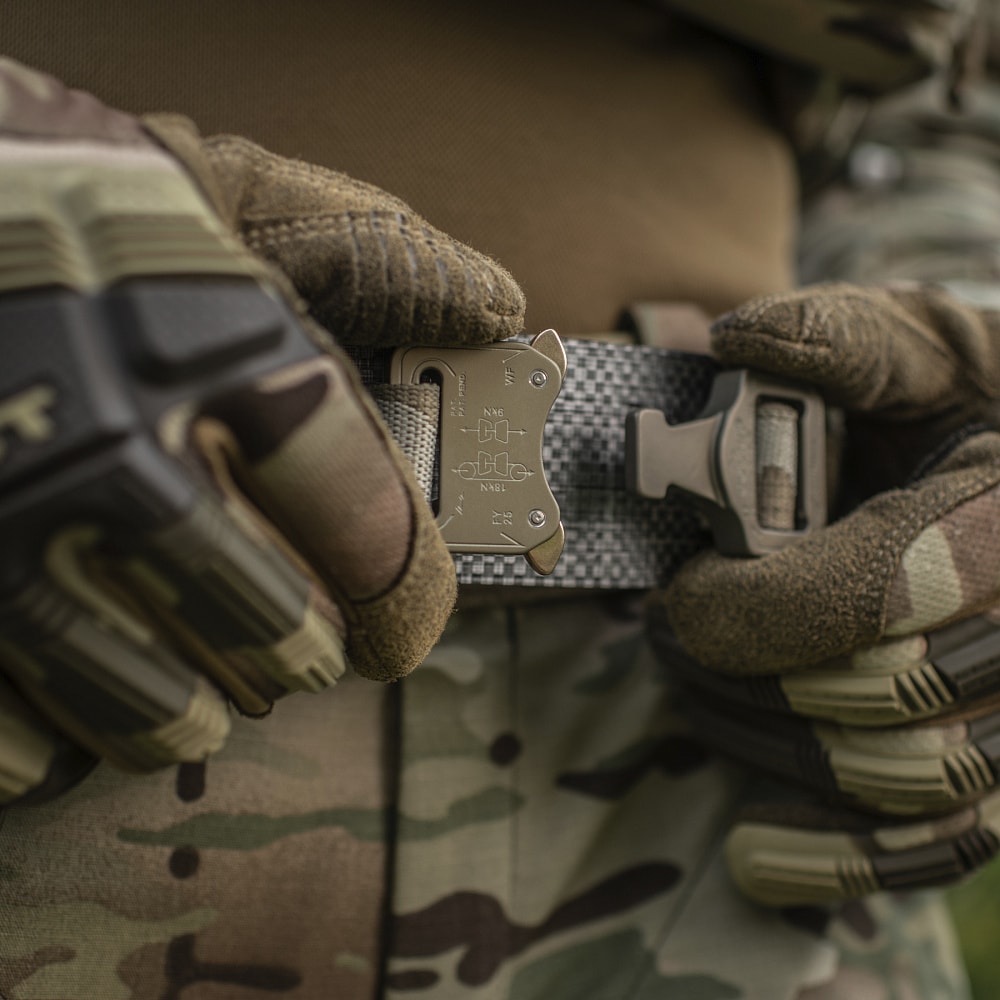 Opasek takticky M-Tac Tiger Belt Cobra Buckle - MultiCam