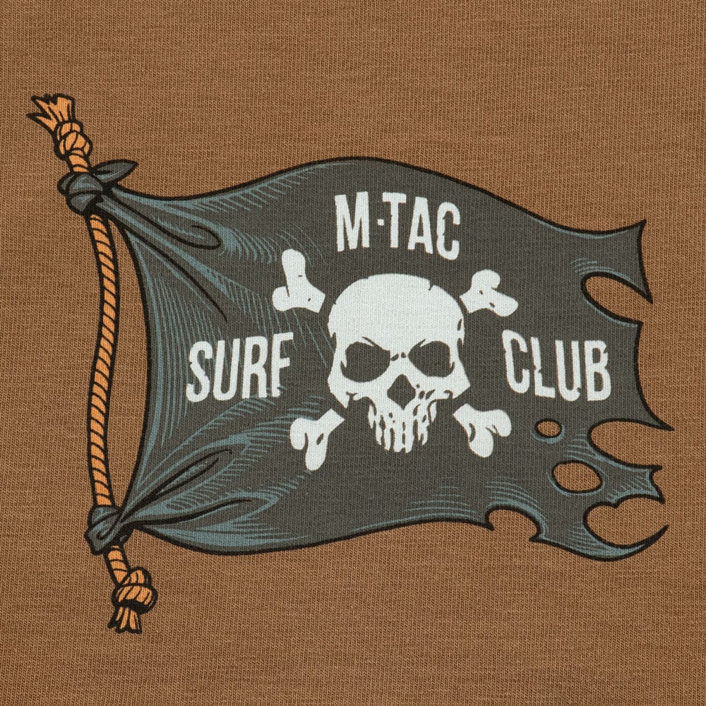 Tričko M-Tac Surf Club - Coyote Brown