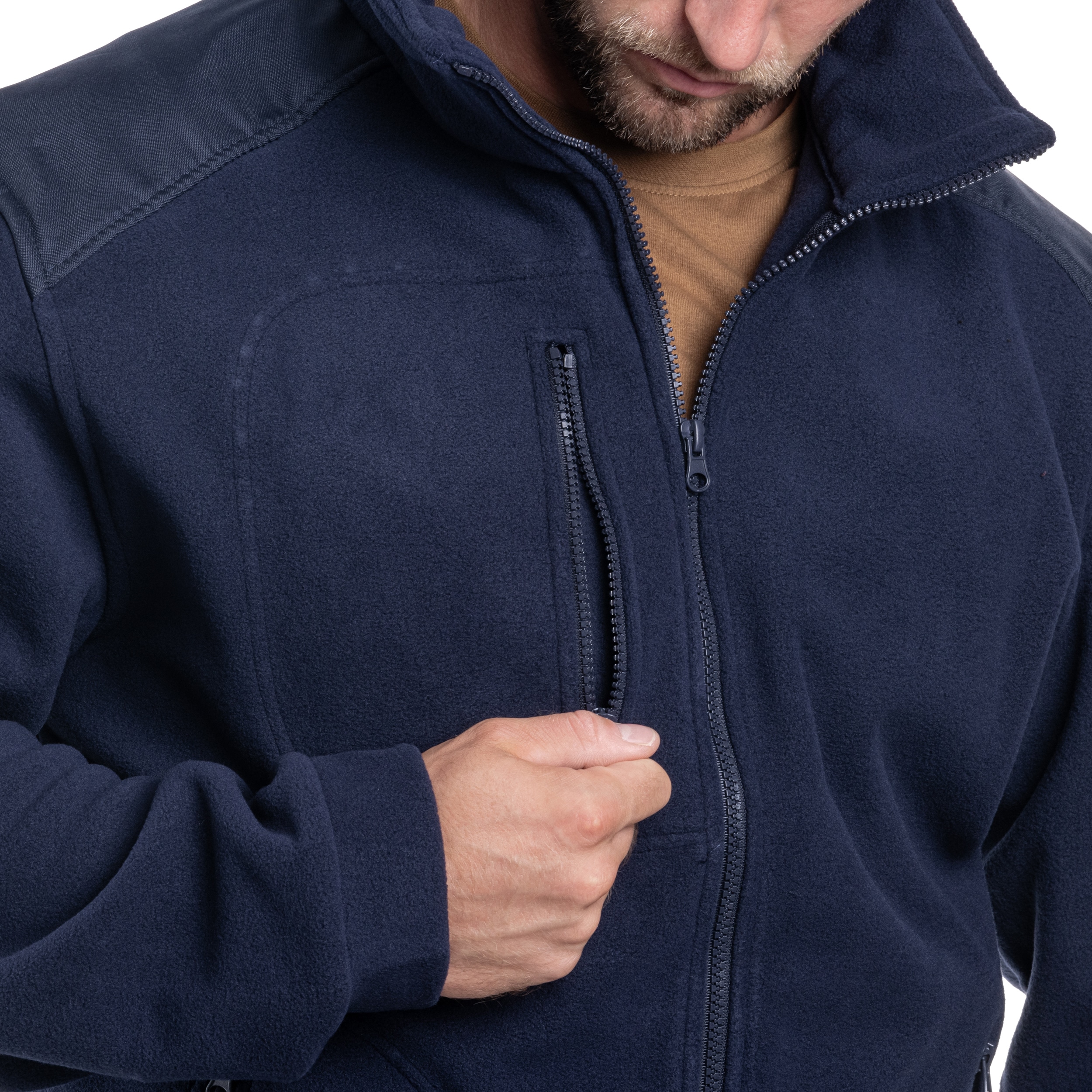 Policejní fleece – Námořní modrá