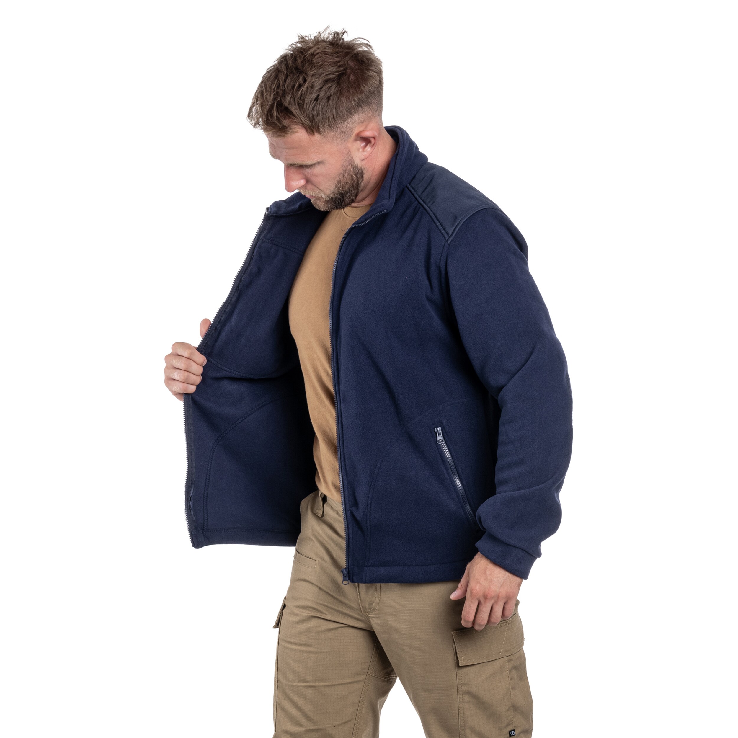 Policejní fleece – Námořní modrá