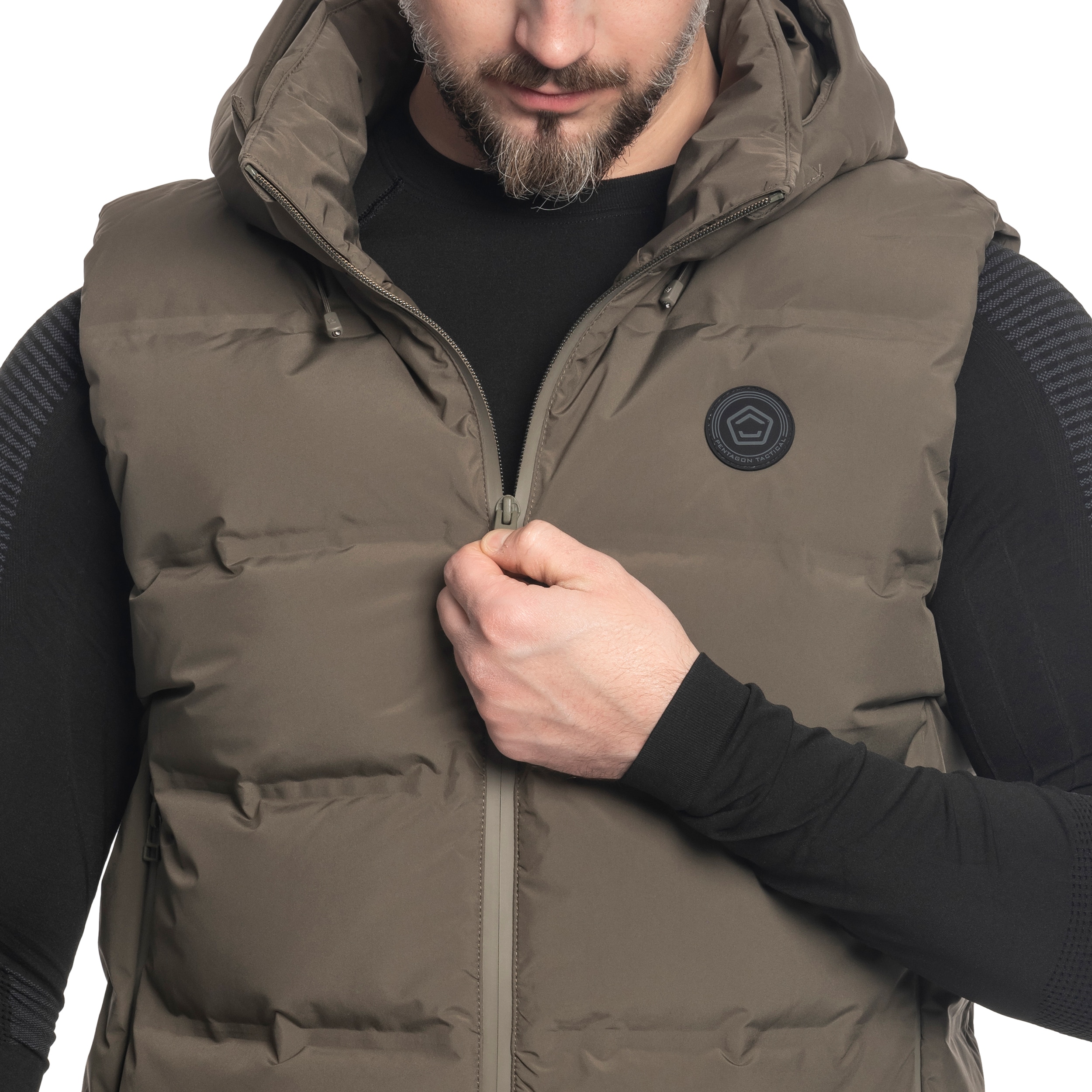 Bezrukávník Pentagon Omega Down – RAL 7013