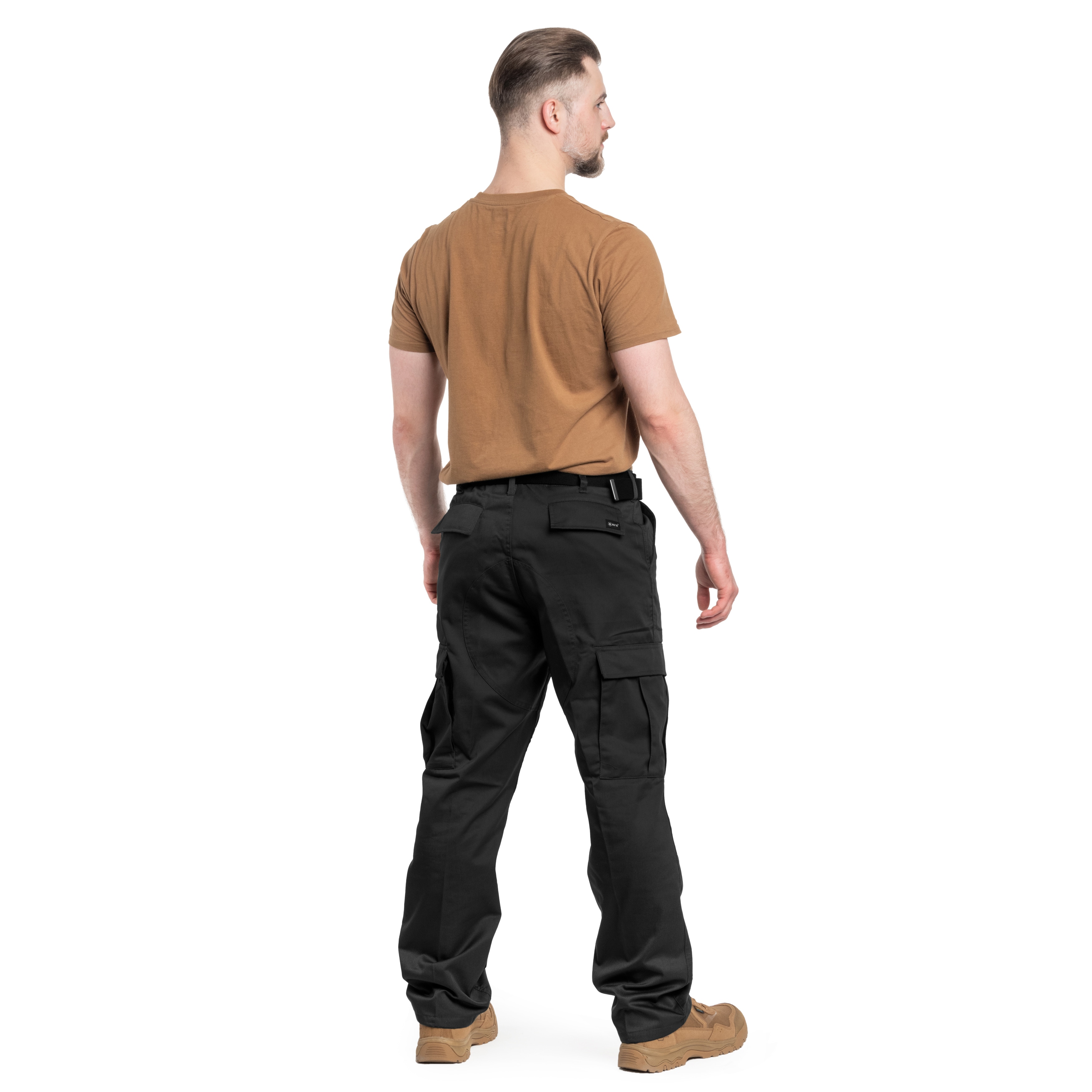 Vojenské kalhoty MFH zesílené US Combat BDU – Černá