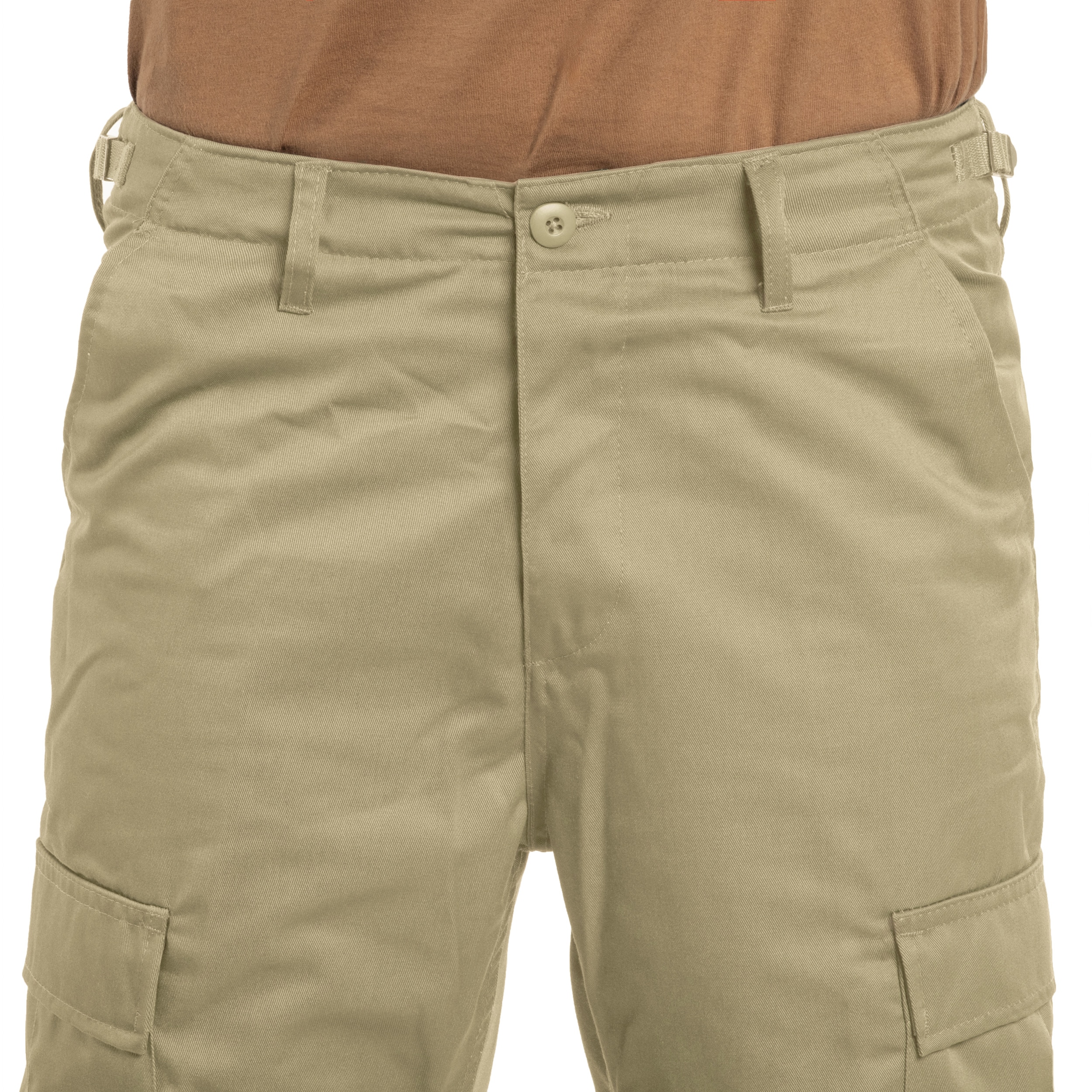 Vojenské kalhoty MFH zesílené US Combat BDU – Khaki