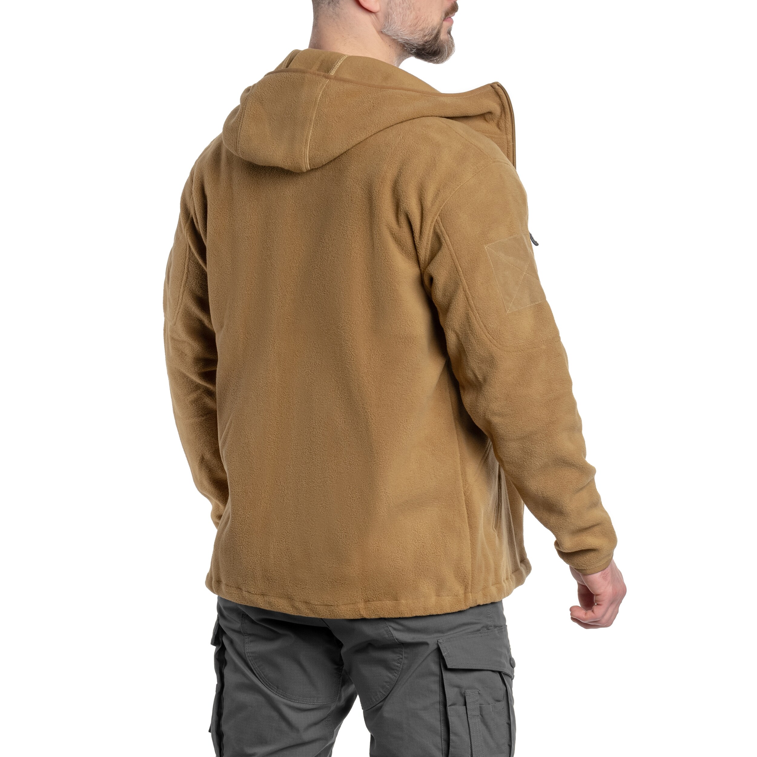 Fleesová mikina MFH Tactical – Coyote