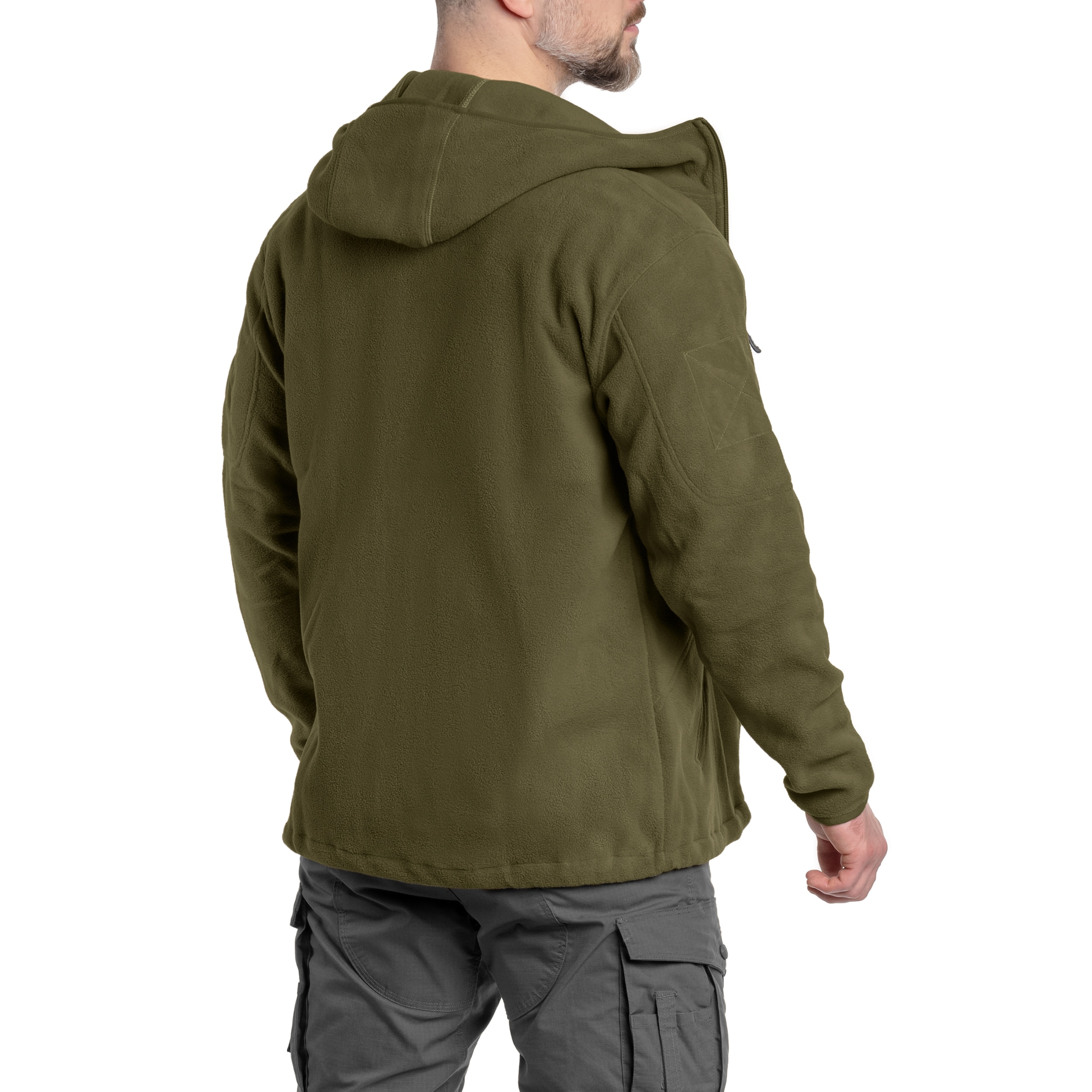 Fleesová mikina MFH Tactical – Olive