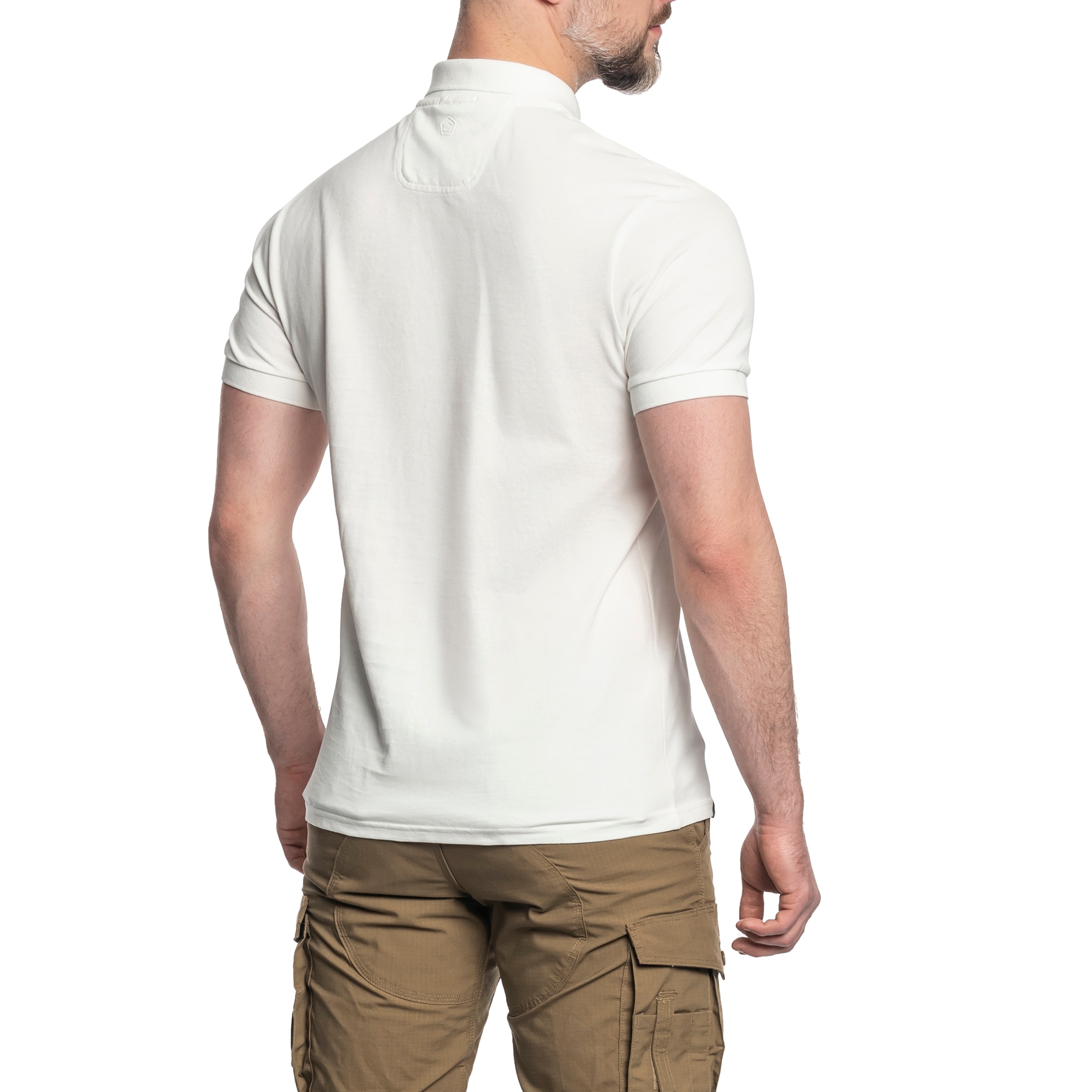 Polo tričko Pentagon Moth Piquet - White