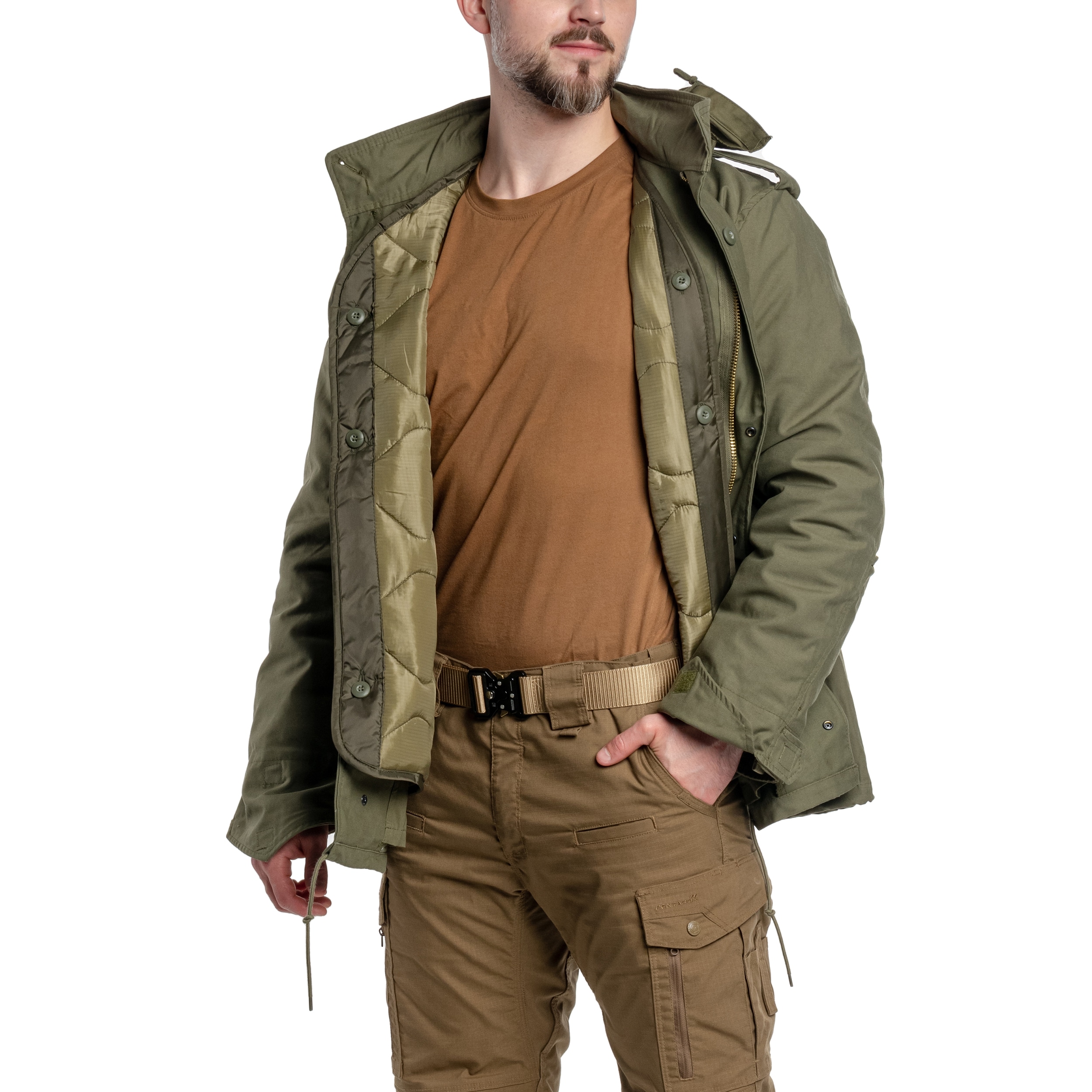 Vložka do bundy M65 Mil-Tec Teesar Field Jacket Liner – Olive