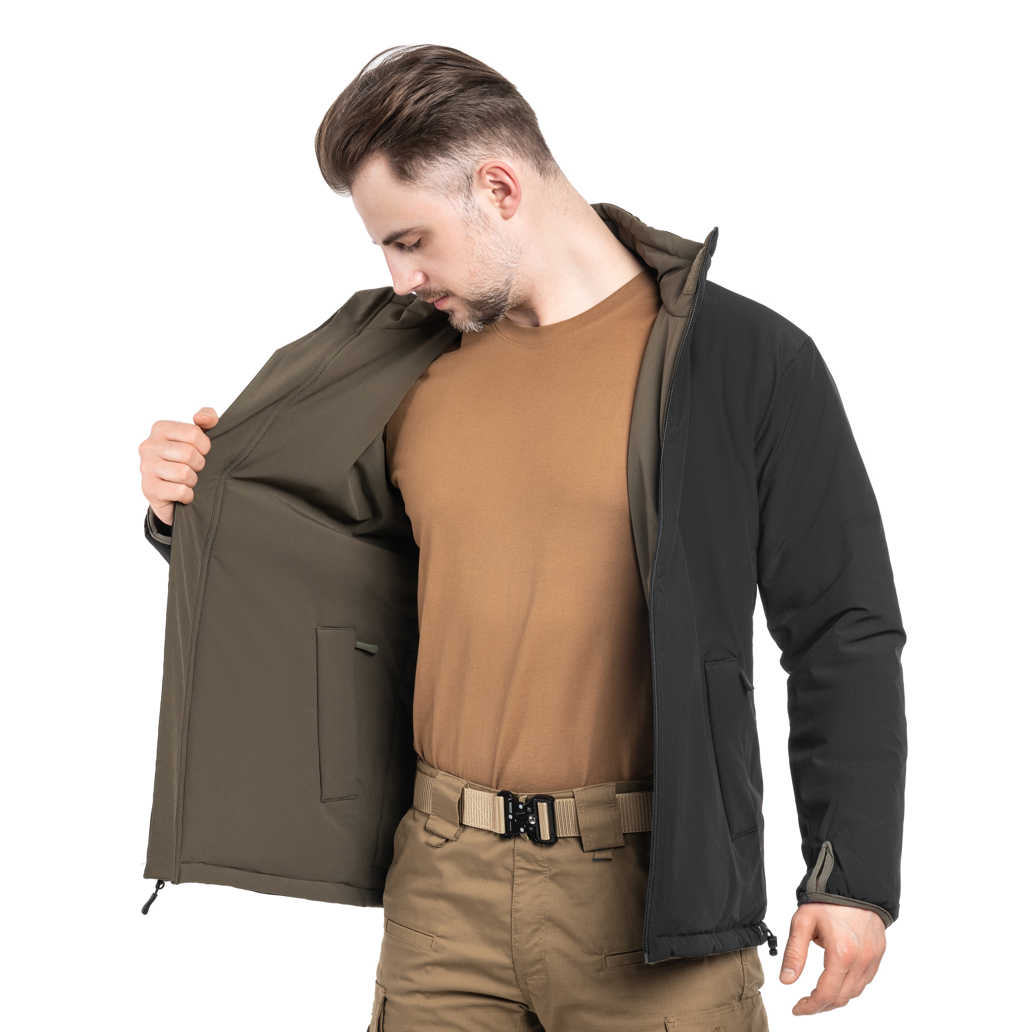 Oboustranná bunda Mil-Tec Reversible - Ranger Green/Black