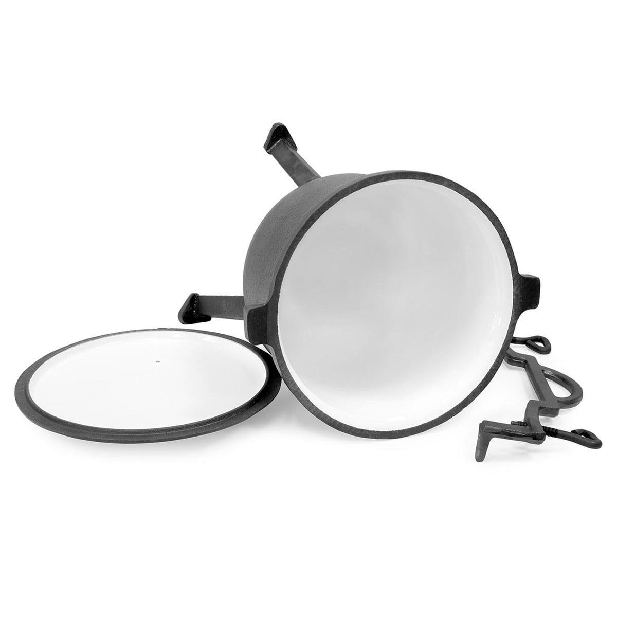 Smaltovaný litinový kotlík Meyerhoff 8 l nad oheň