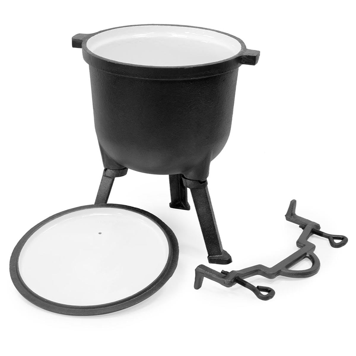 Smaltovaný litinový kotlík Meyerhoff 15 l nad oheň