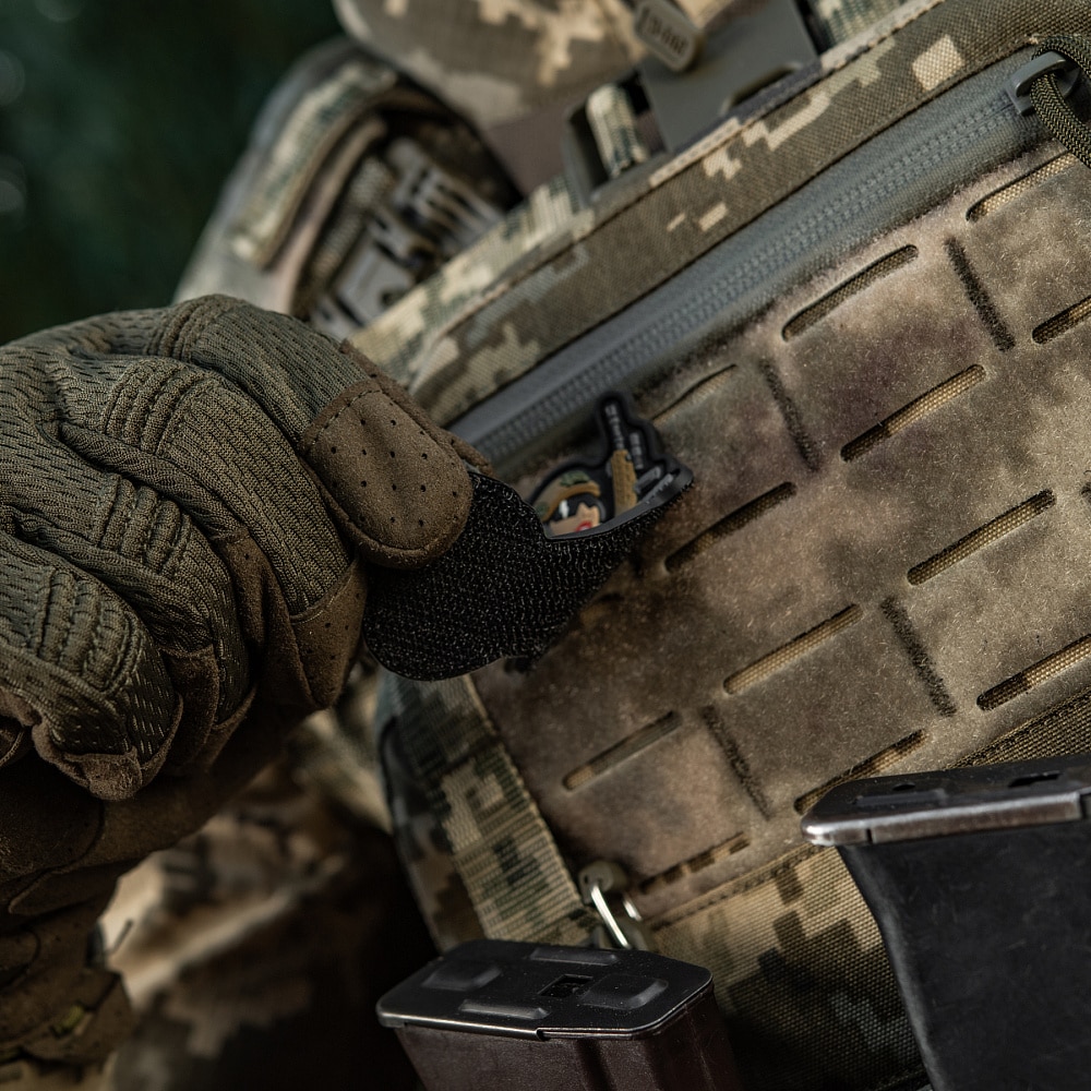 Nášivka M-Tac Tactical Girl No. 4 PVC – růžová