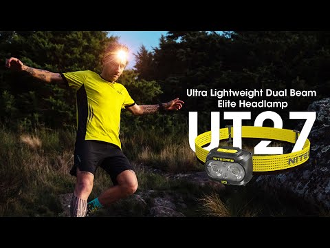 Svítilna čelová Nitecore UT27 - 800 lumenů