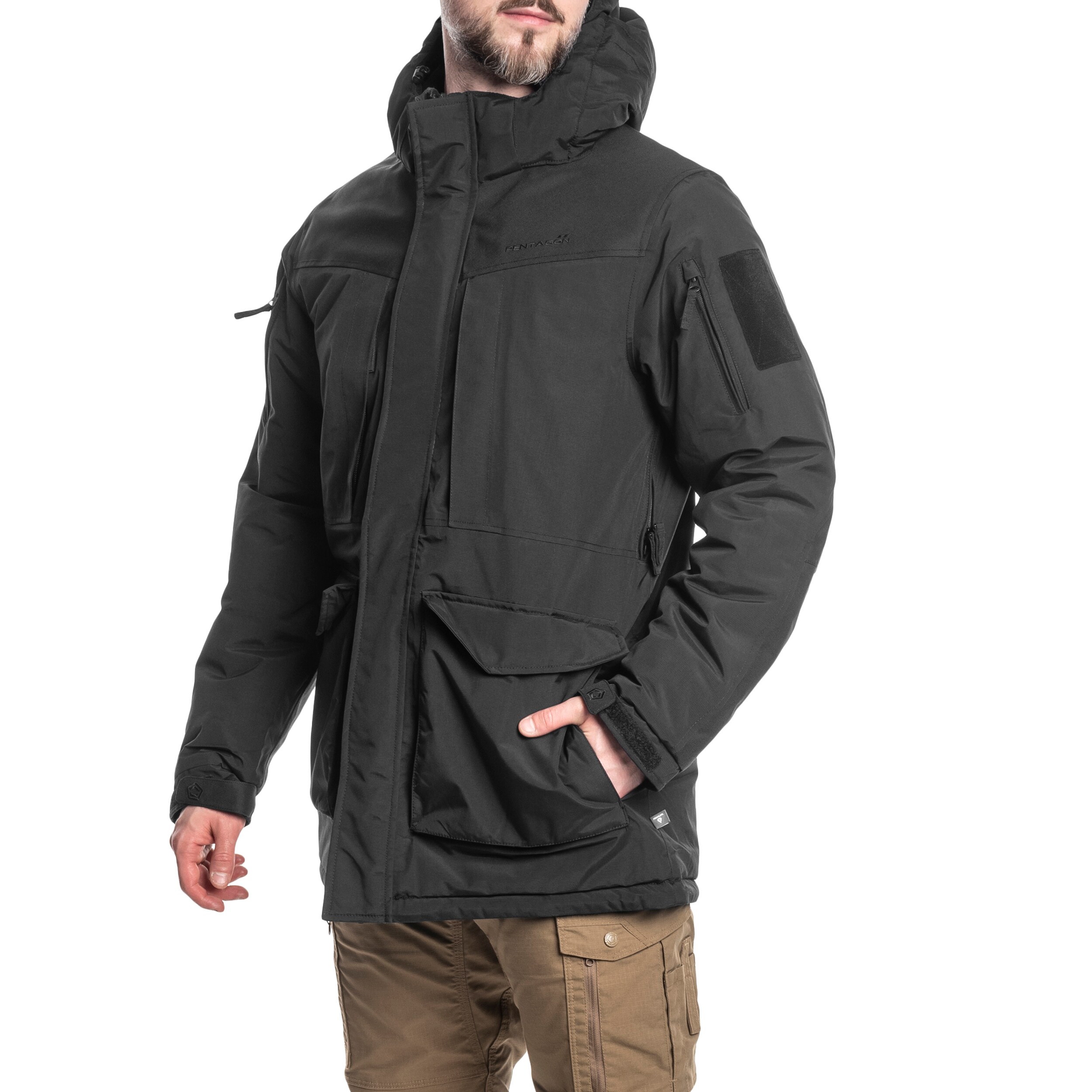 Bunda Pentagon HCP Parka 2.0 - Black