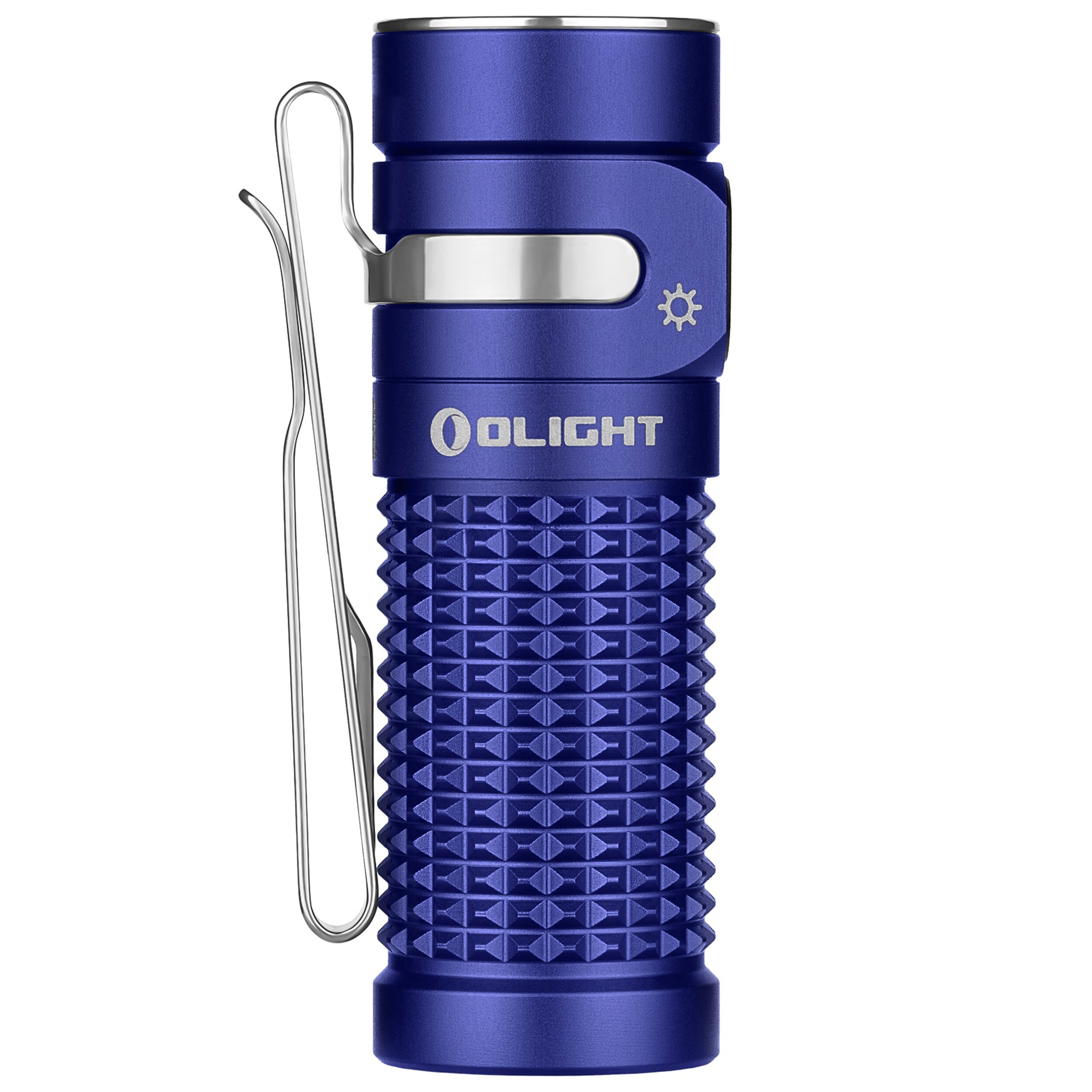 Akumulátorová svítilna Olight Baton 4 Regal Blue - 1300 lumenů
