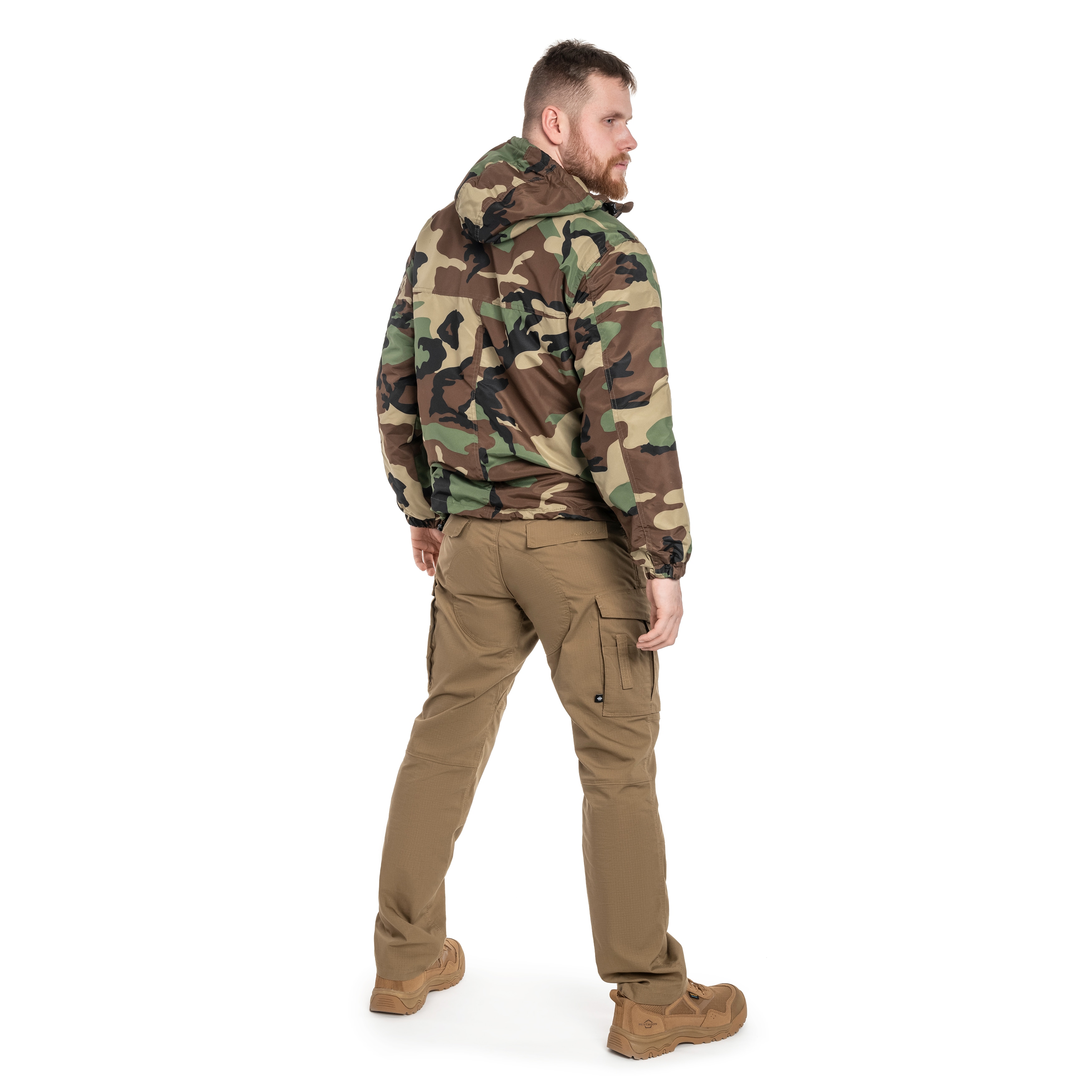 Bunda Mil-Tec Winter Combat Anorak - Woodland