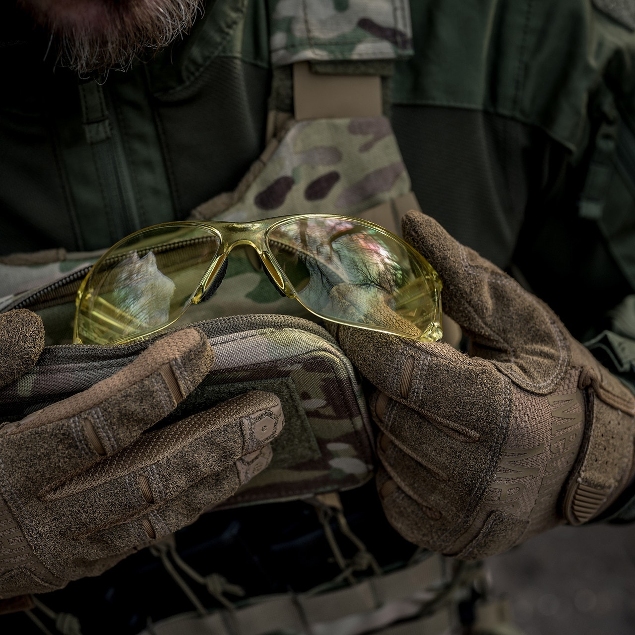 Ochranné brýle Mechanix Tactical Type-N – Amber