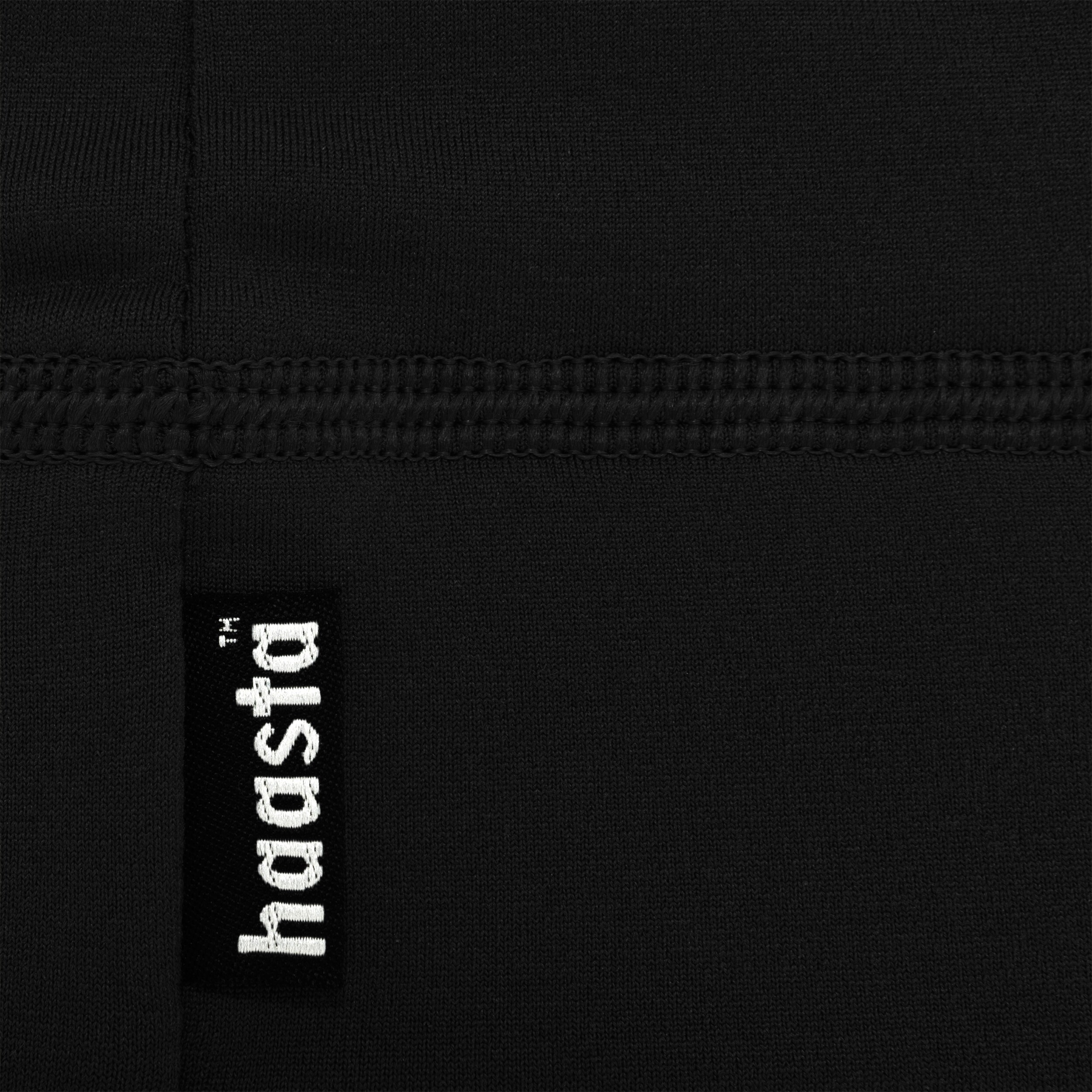 Termoaktivní čepice Haasta s drsným povrchem - černá