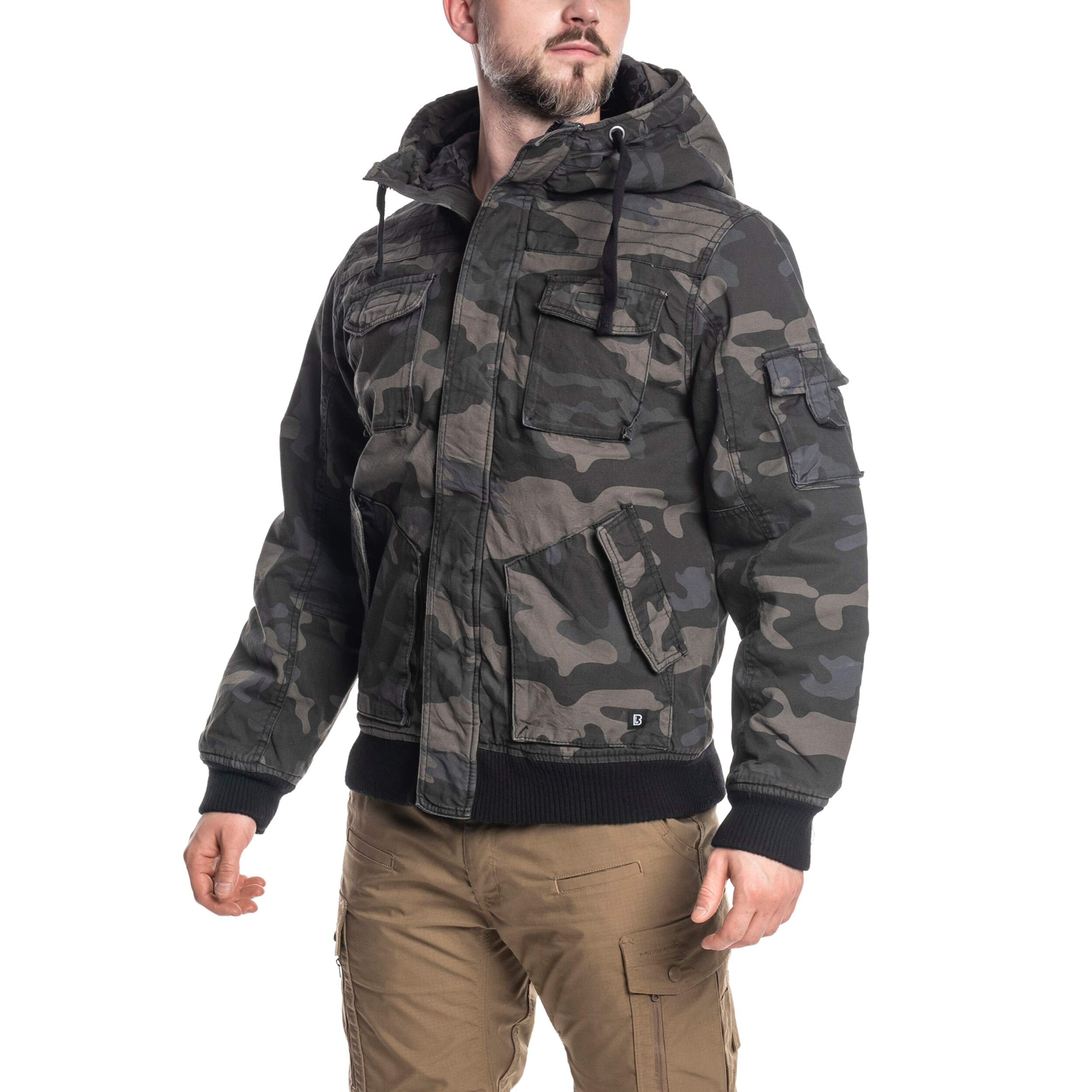Bunda Brandit Bronx - Dark Camo