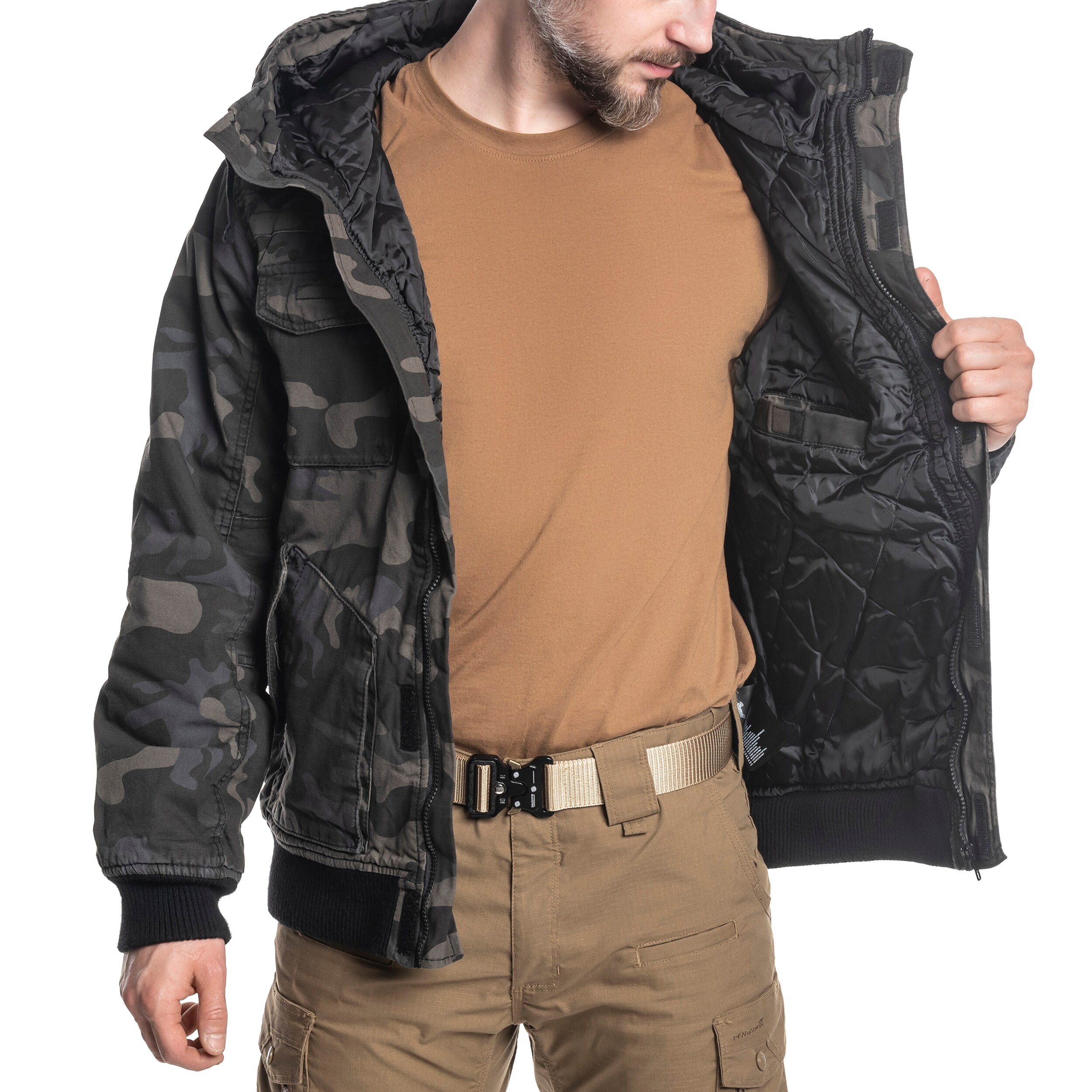 Bunda Brandit Bronx - Dark Camo