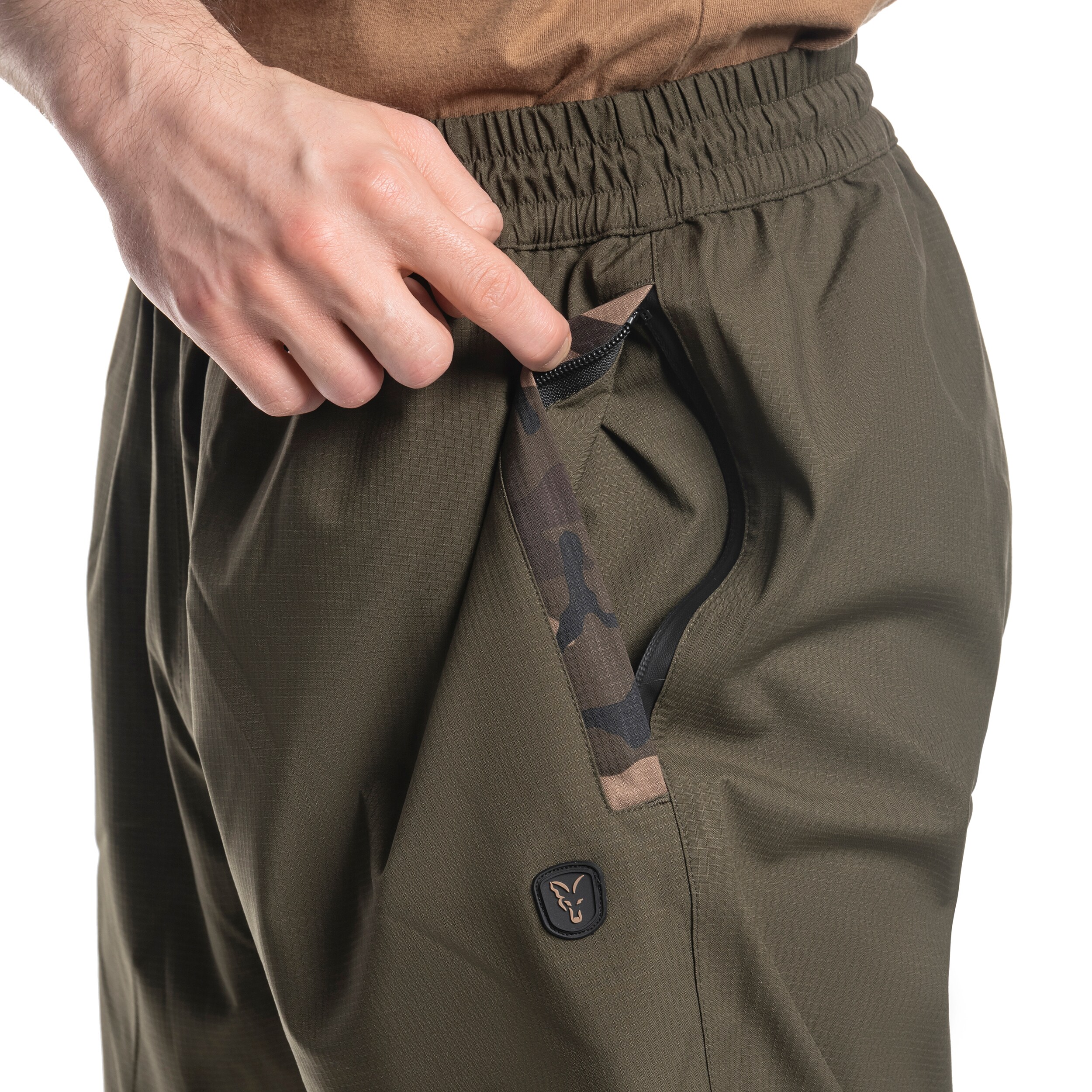 Kalhoty Fox Lightweight RS 10K – Camo/Khaki