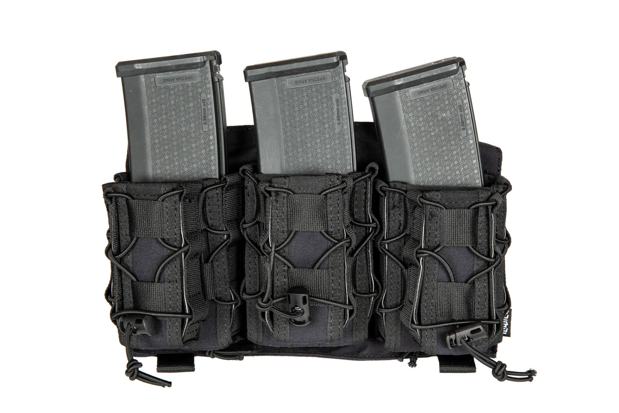 Panel s pouzdry Primal Gear Serbel pro taktické vesty – Black