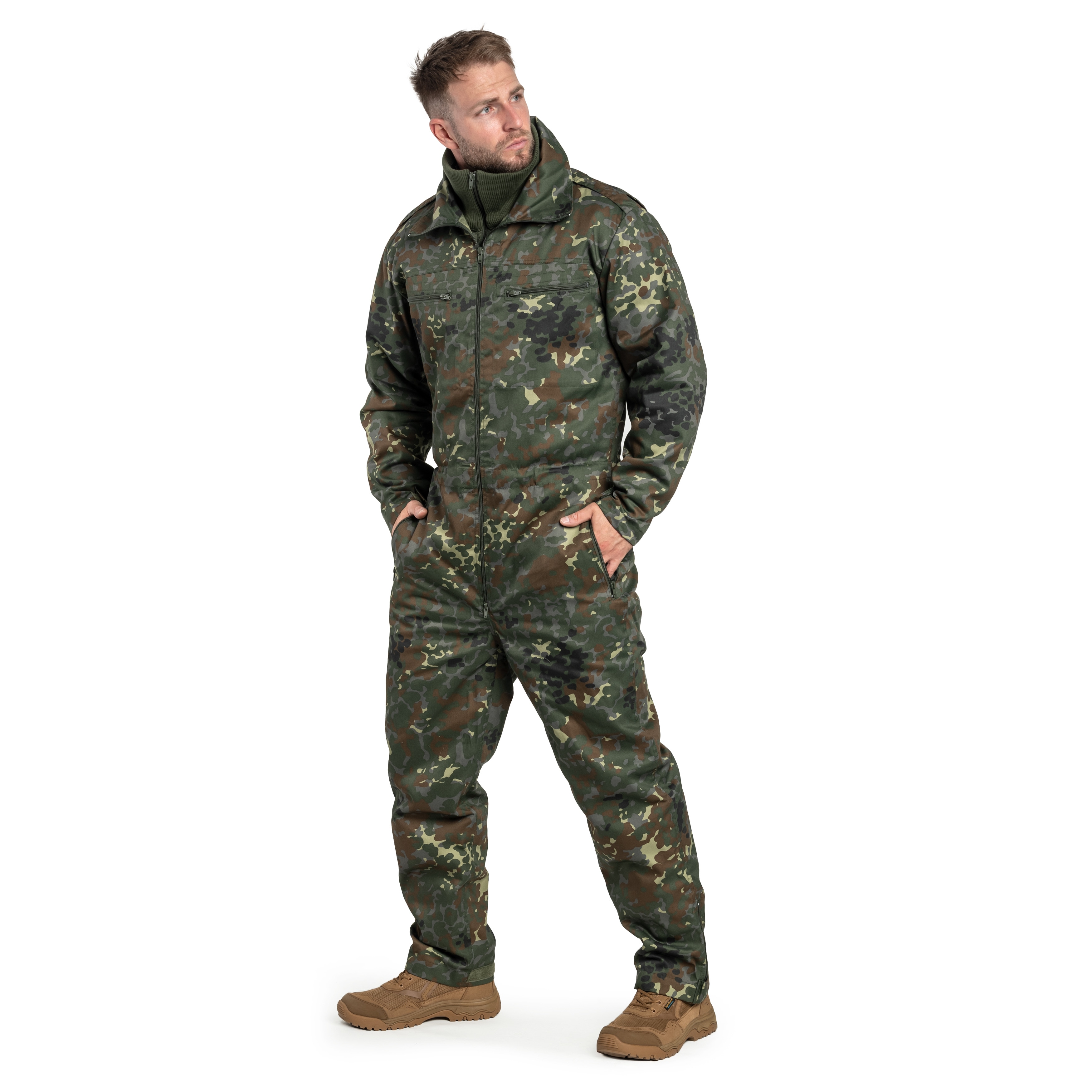 Kombinéza Brandit Tank Suit - Flecktarn