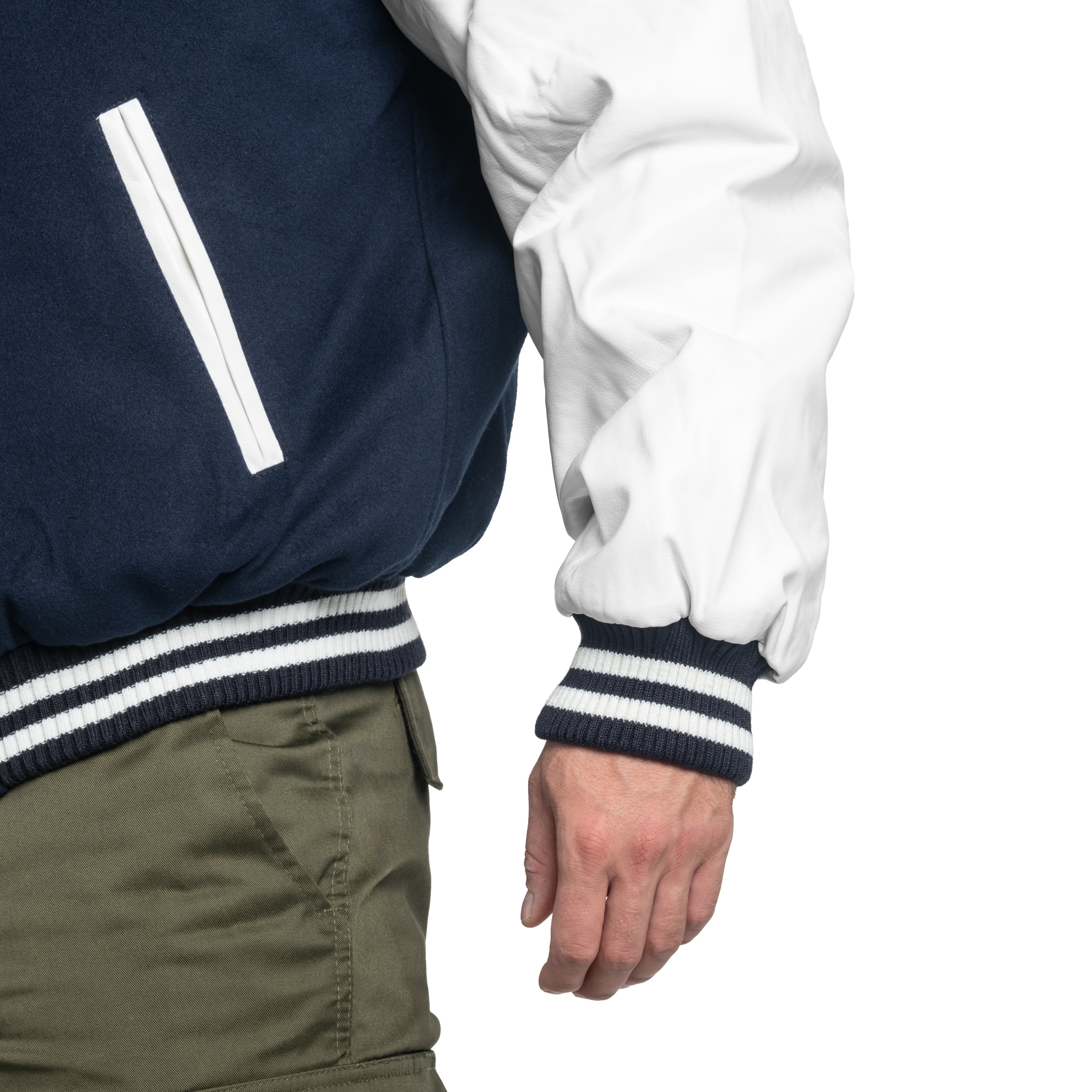 Bunda Mil-Tec NY Baseball - Navy/White