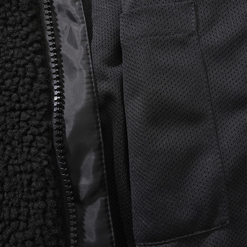 Dámská bunda Brandit Teddyfleece Jacket - Black