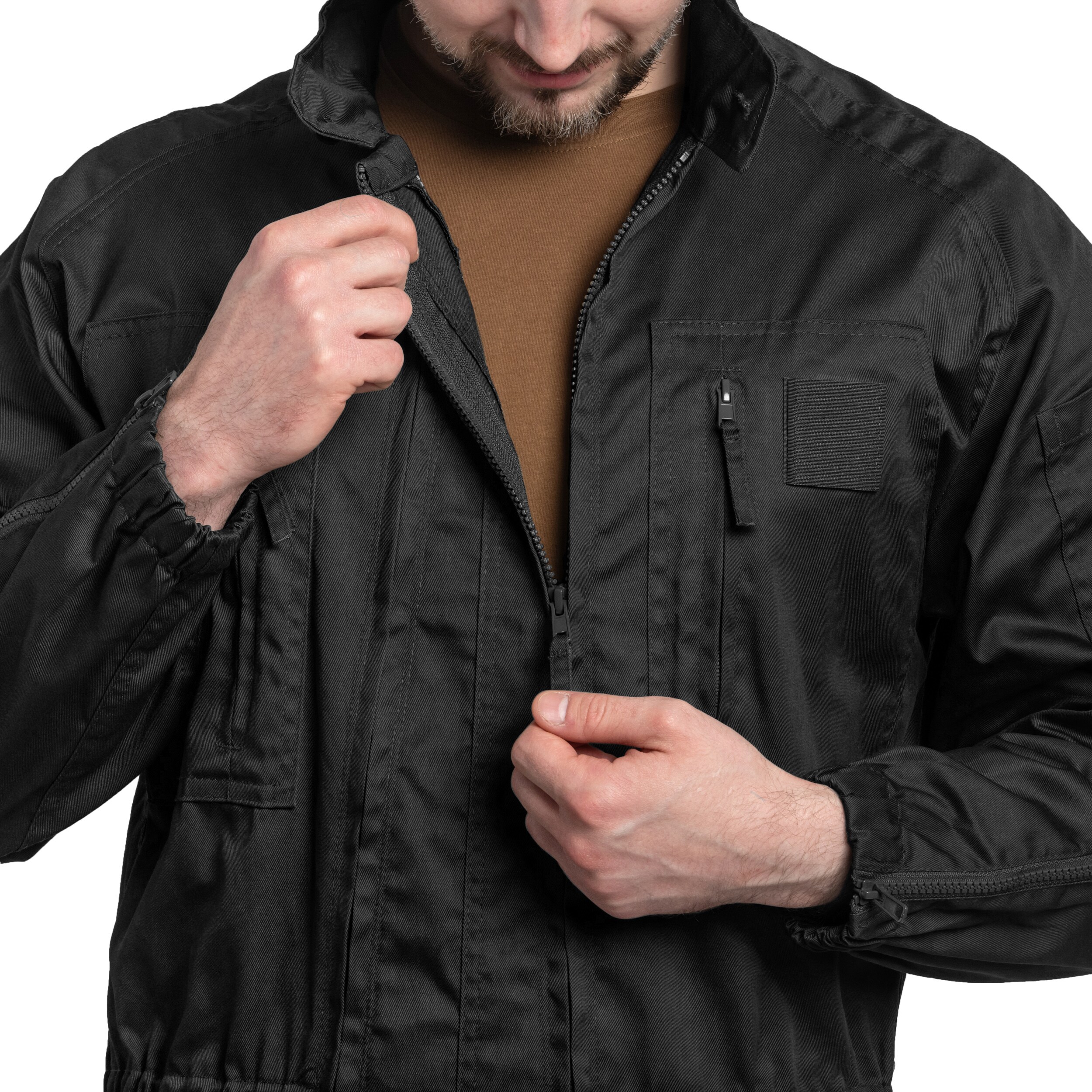 Kombinéza Brandit Flight Suit - Black