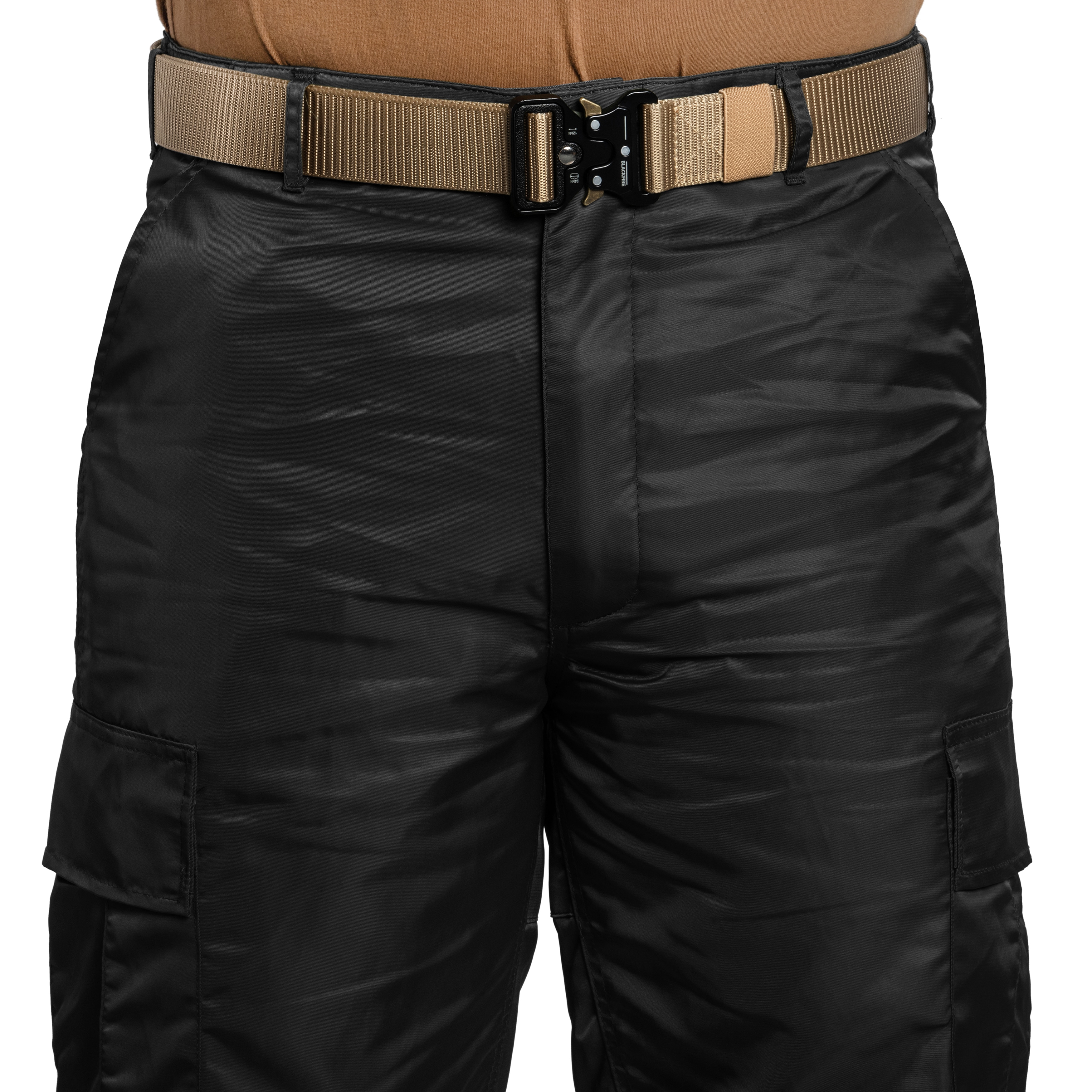 Zateplené kalhoty Brandit Thermo Pants – Black