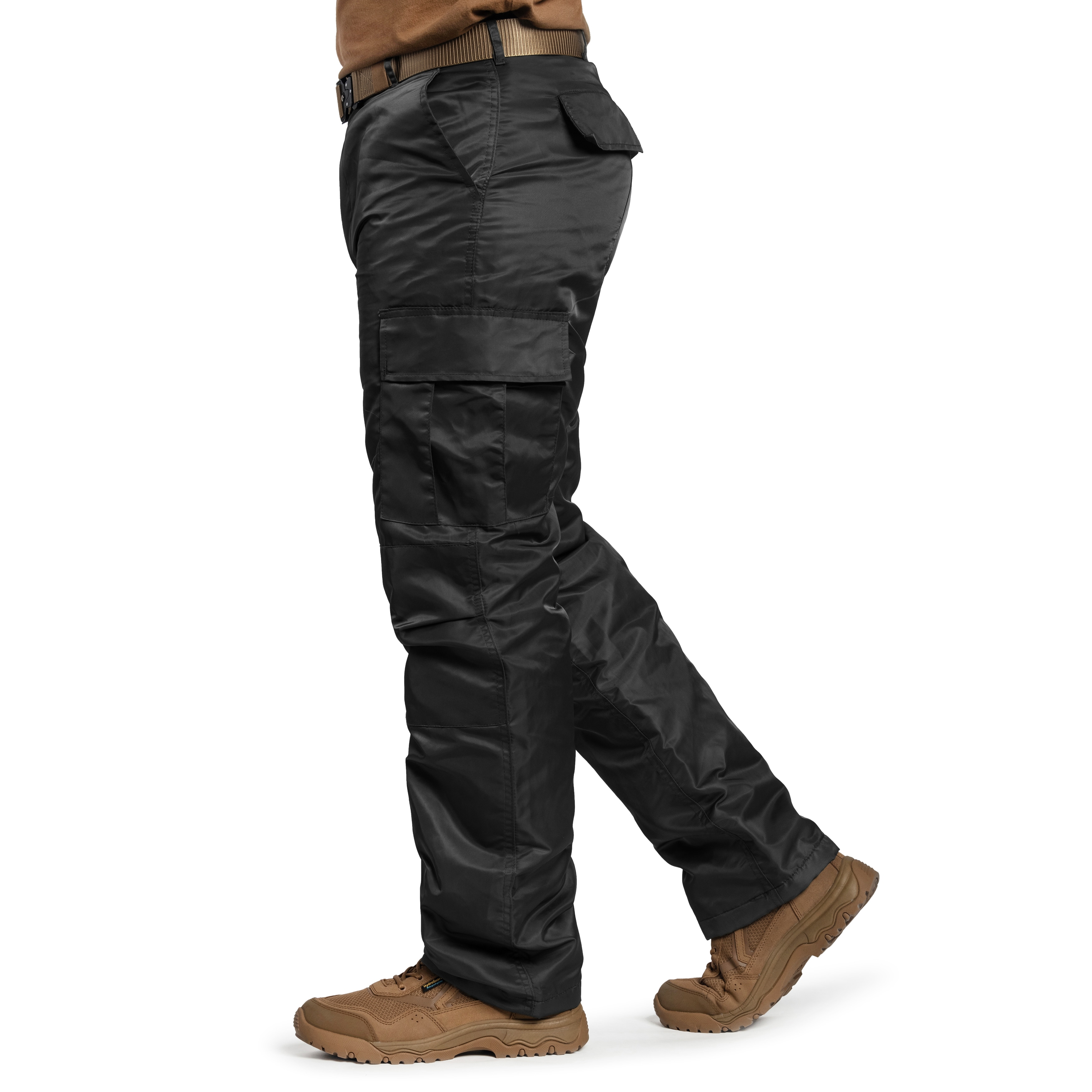 Zateplené kalhoty Brandit Thermo Pants – Black