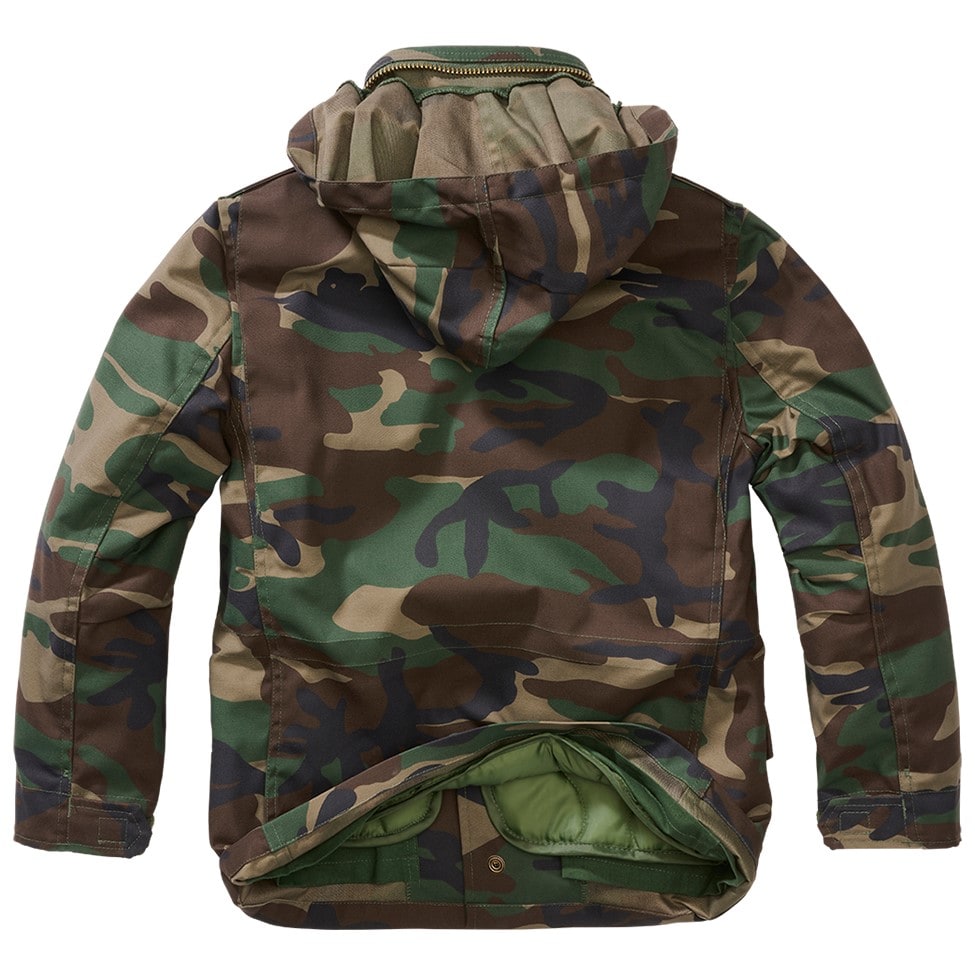 Dětská bunda Brandit M65 Standard - Woodland