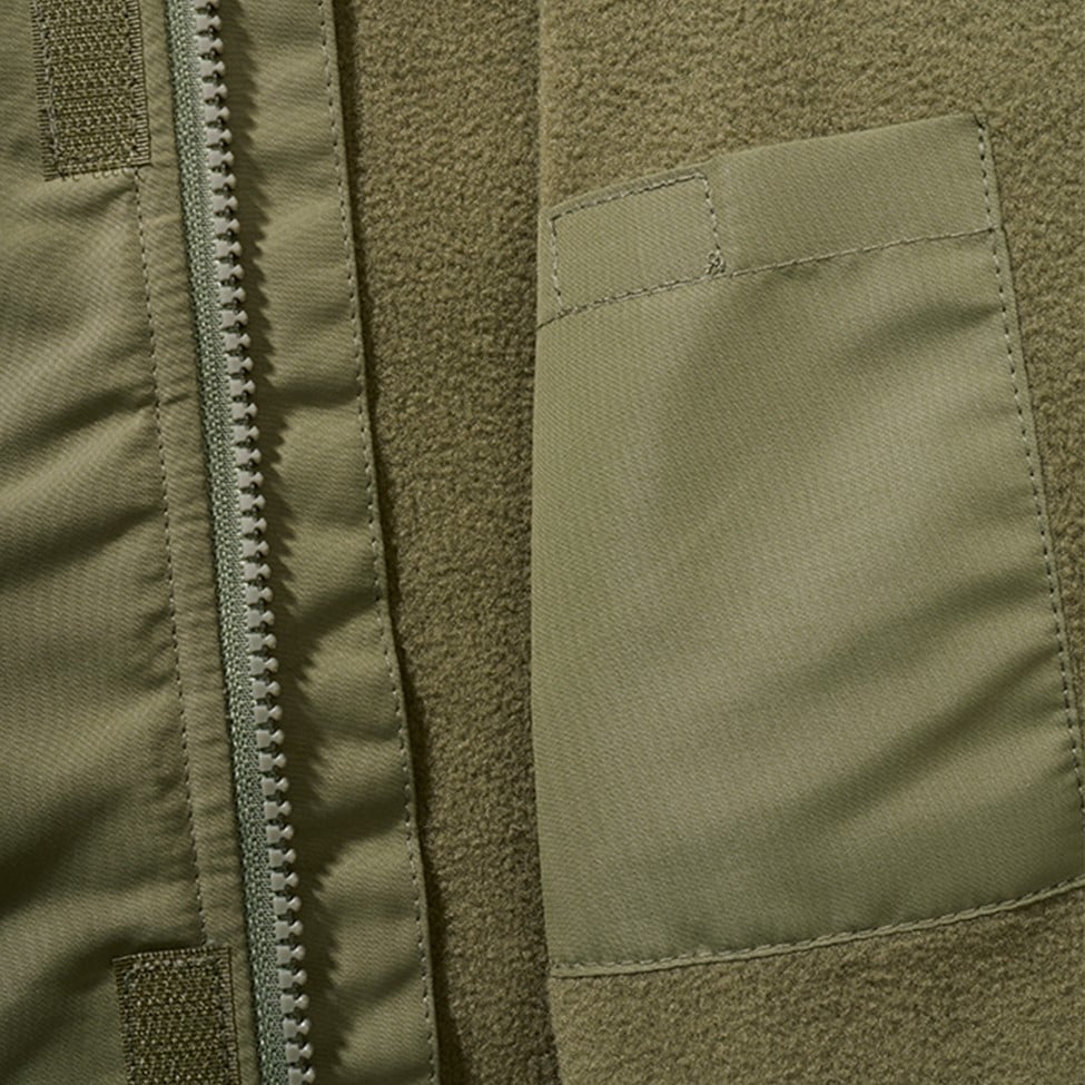 Dětská bunda Brandit Windbreaker Frontzip - Olive