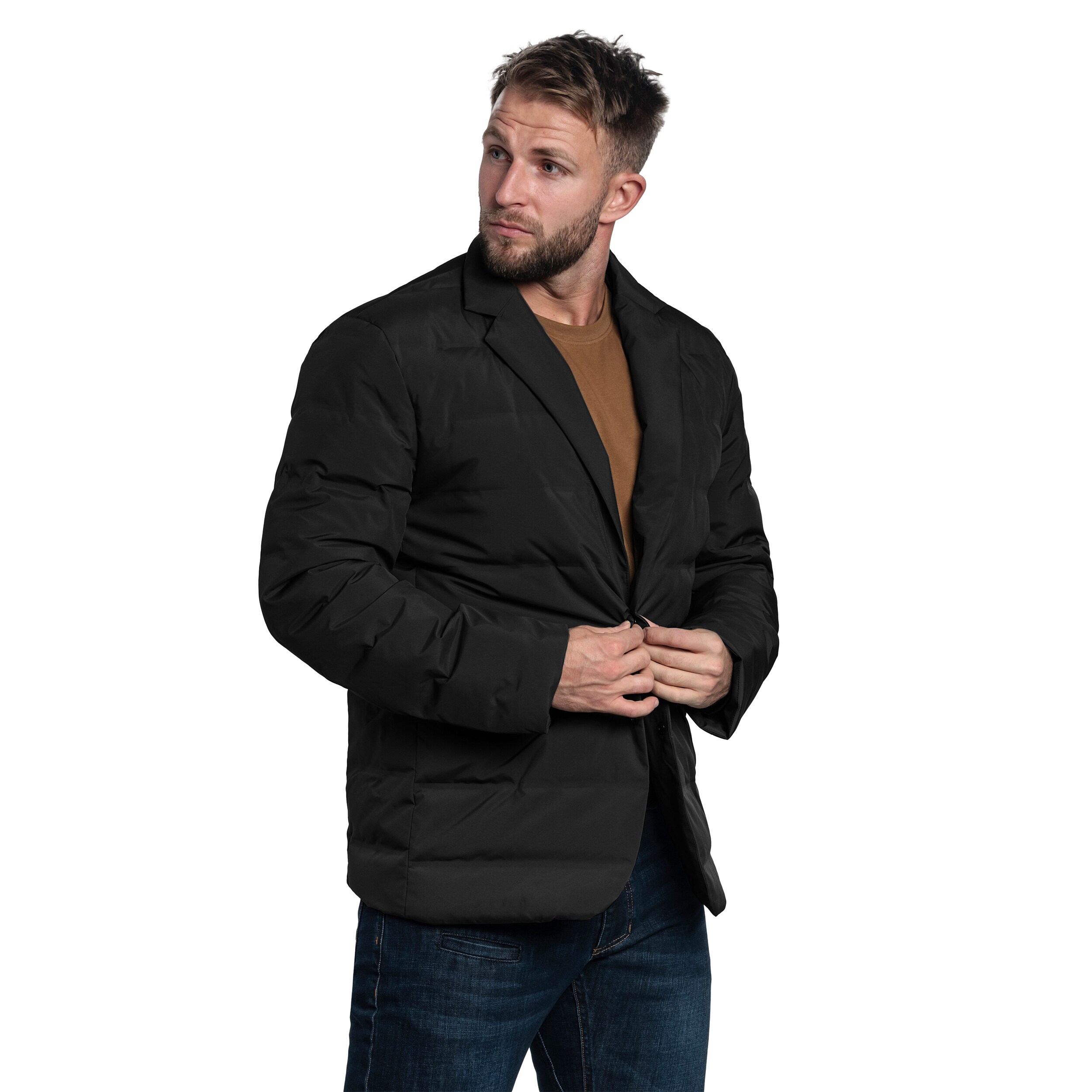 Bunda Pentagon Alpha Down Blazer - Black