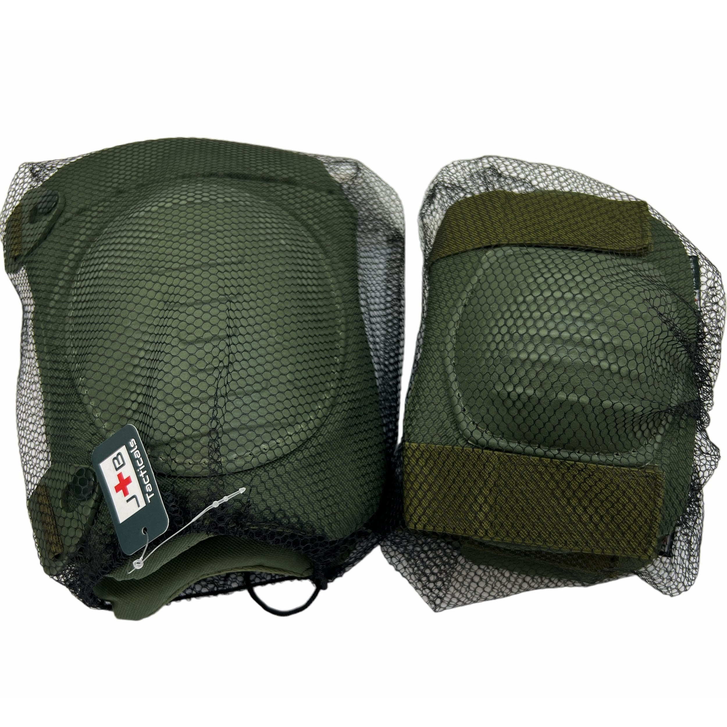 Profesionální chrániče kolen a loktů JB Tacticals – Olive Green