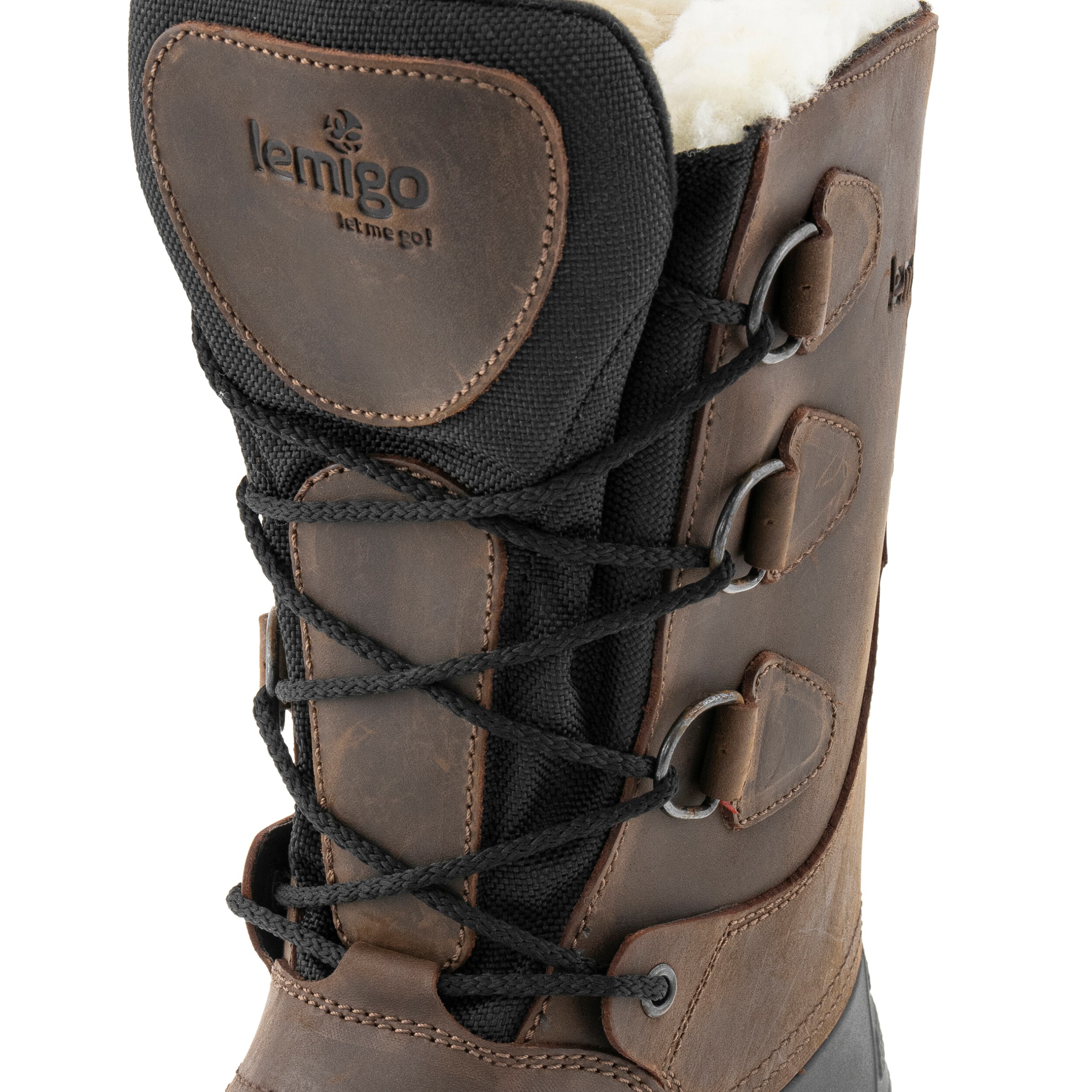 Sněhové boty Lemigo King 821 - Brown