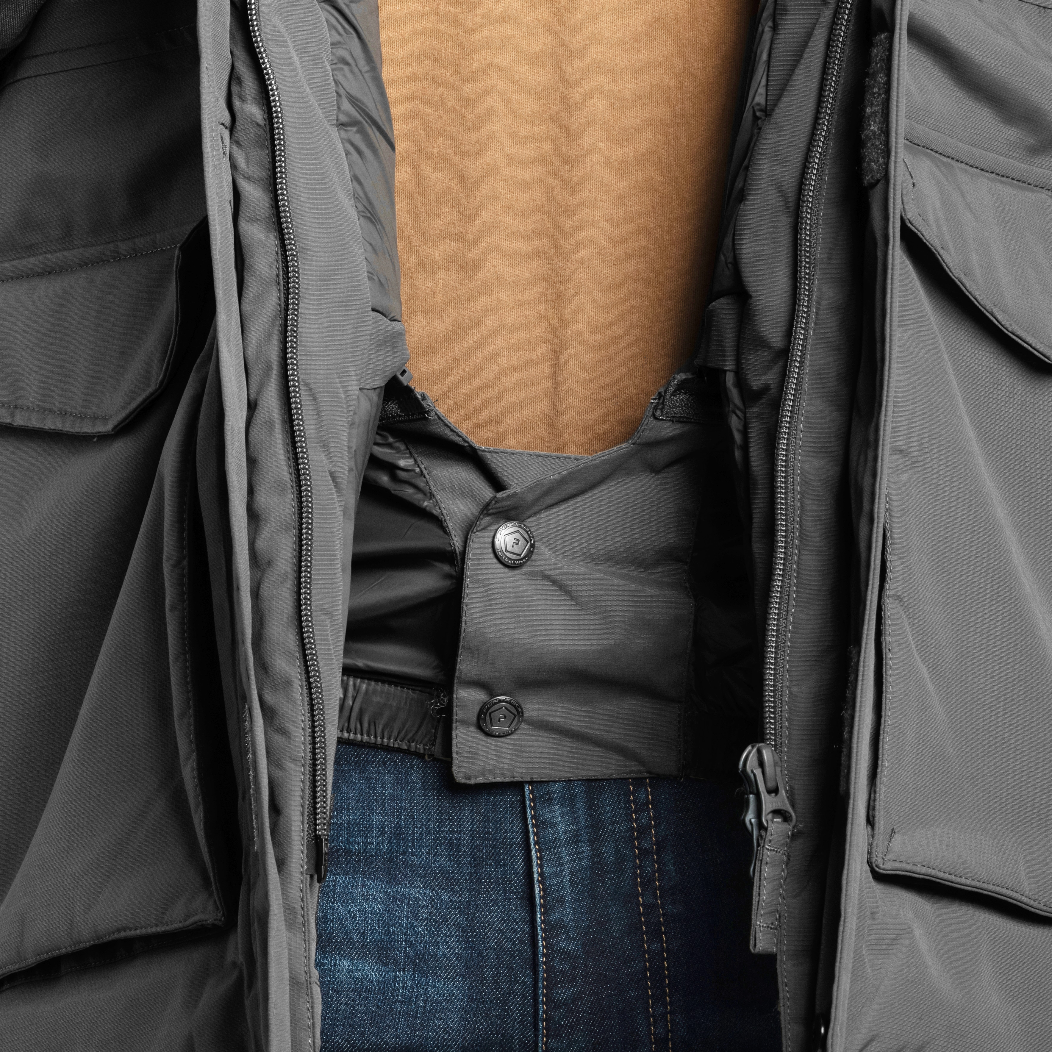 Bunda Pentagon HCP Parka 2.0 - Cinder Grey